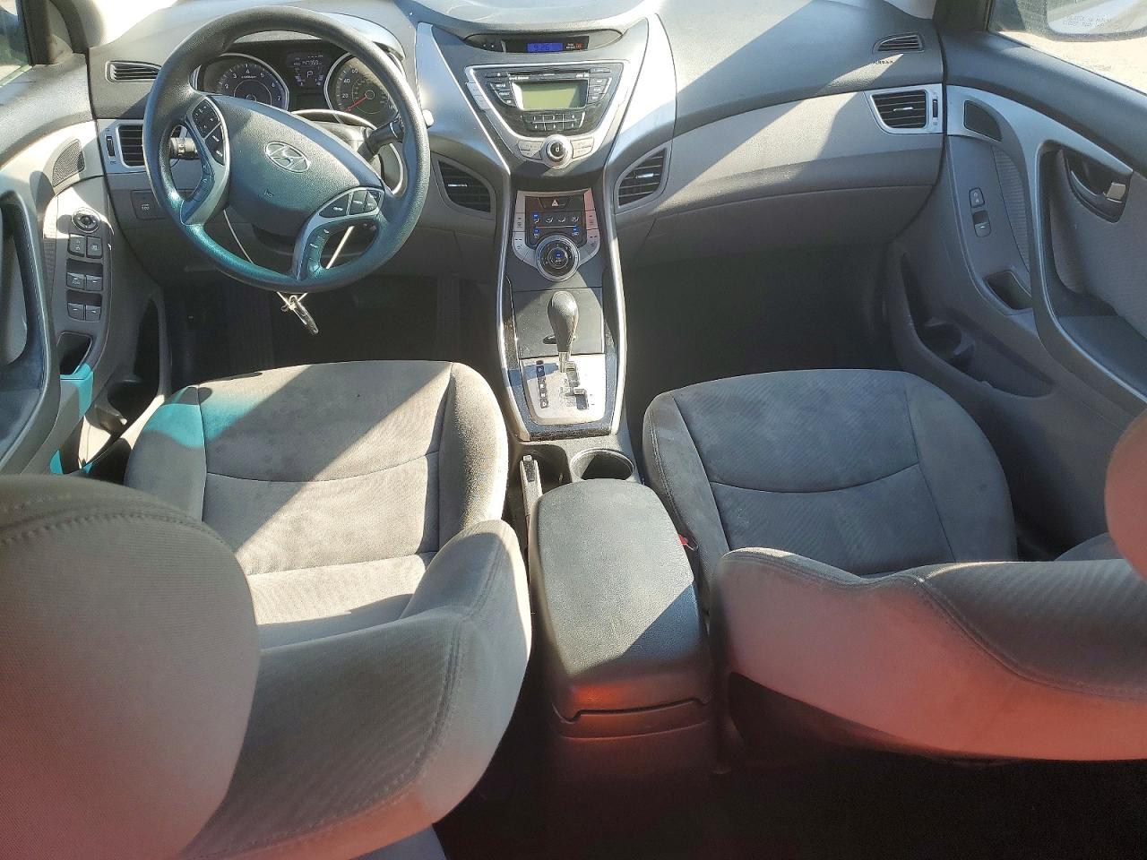 2013 Hyundai Elantra Gls Silver vin: KMHDH4AE3DU615096