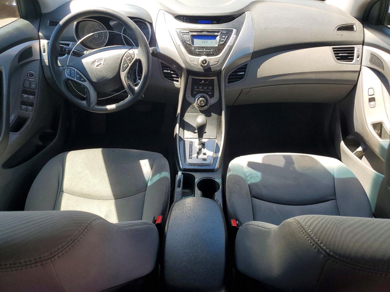 2013 Hyundai Elantra Gls Silver vin: KMHDH4AE3DU635378