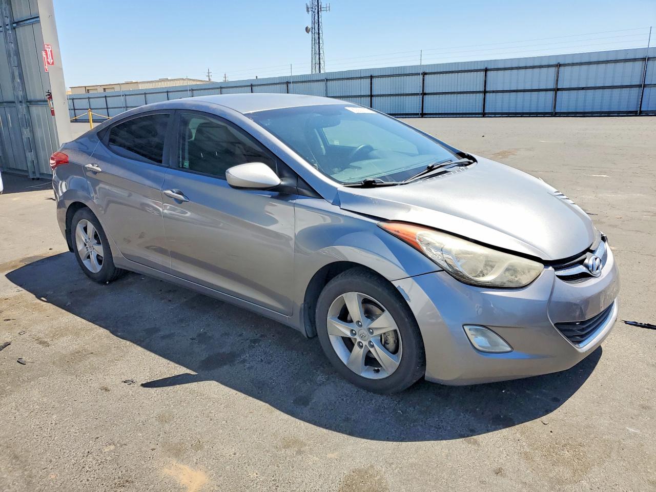 2013 Hyundai Elantra Gls Silver vin: KMHDH4AE3DU635378