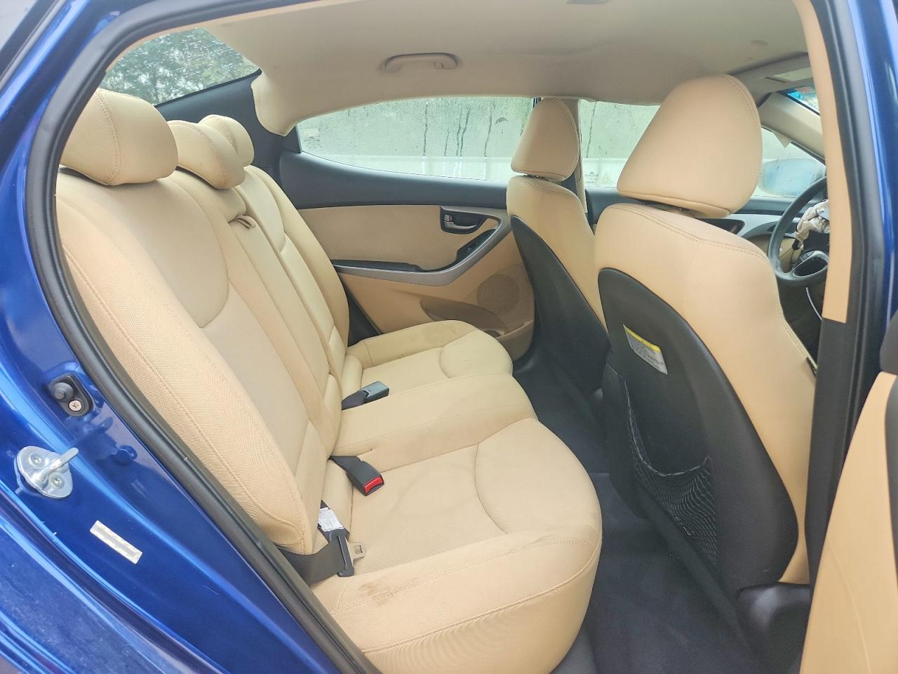 2013 Hyundai Elantra Gls Синий vin: KMHDH4AE3DU637258