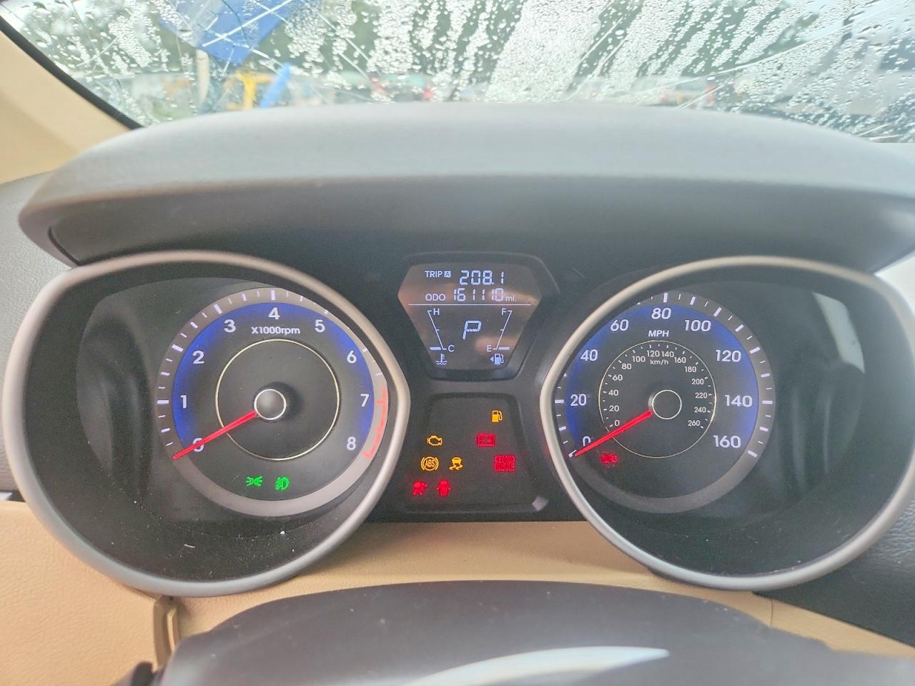 2013 Hyundai Elantra Gls Синий vin: KMHDH4AE3DU637258