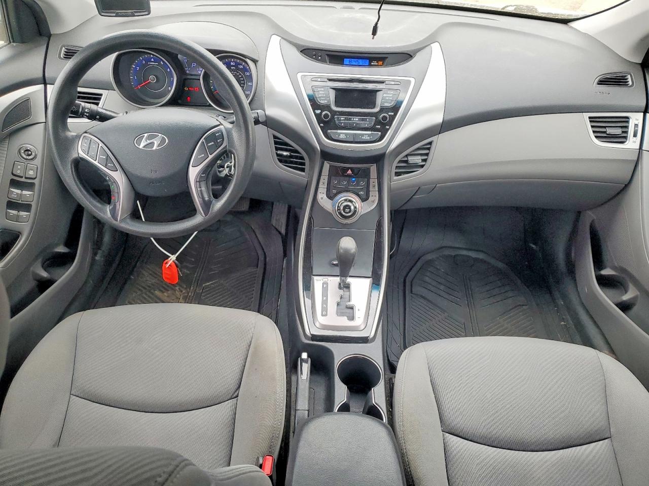 2013 Hyundai Elantra Gls Silver vin: KMHDH4AE3DU651323