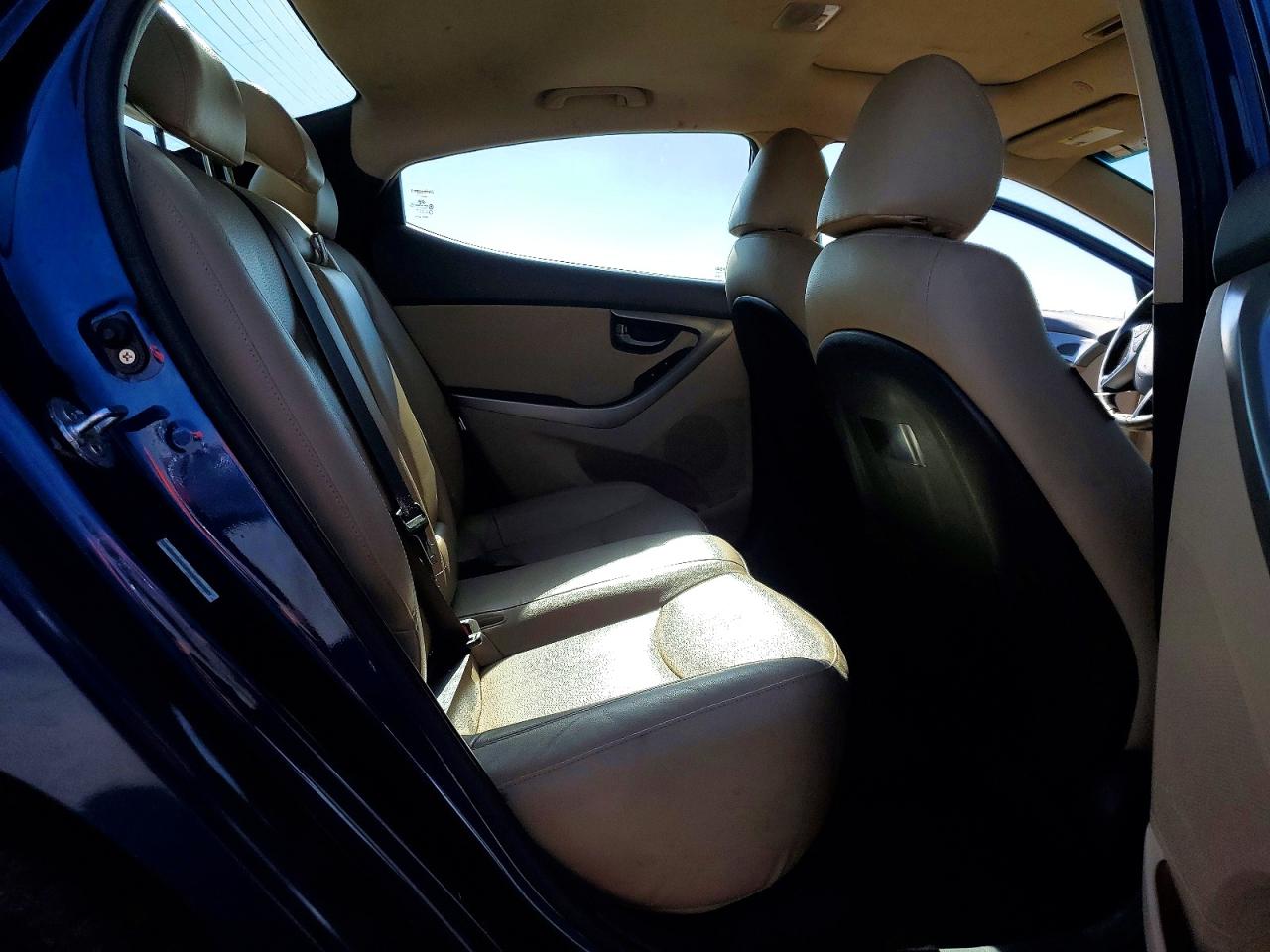 2013 Hyundai Elantra Limited Синий vin: KMHDH4AE3DU690610