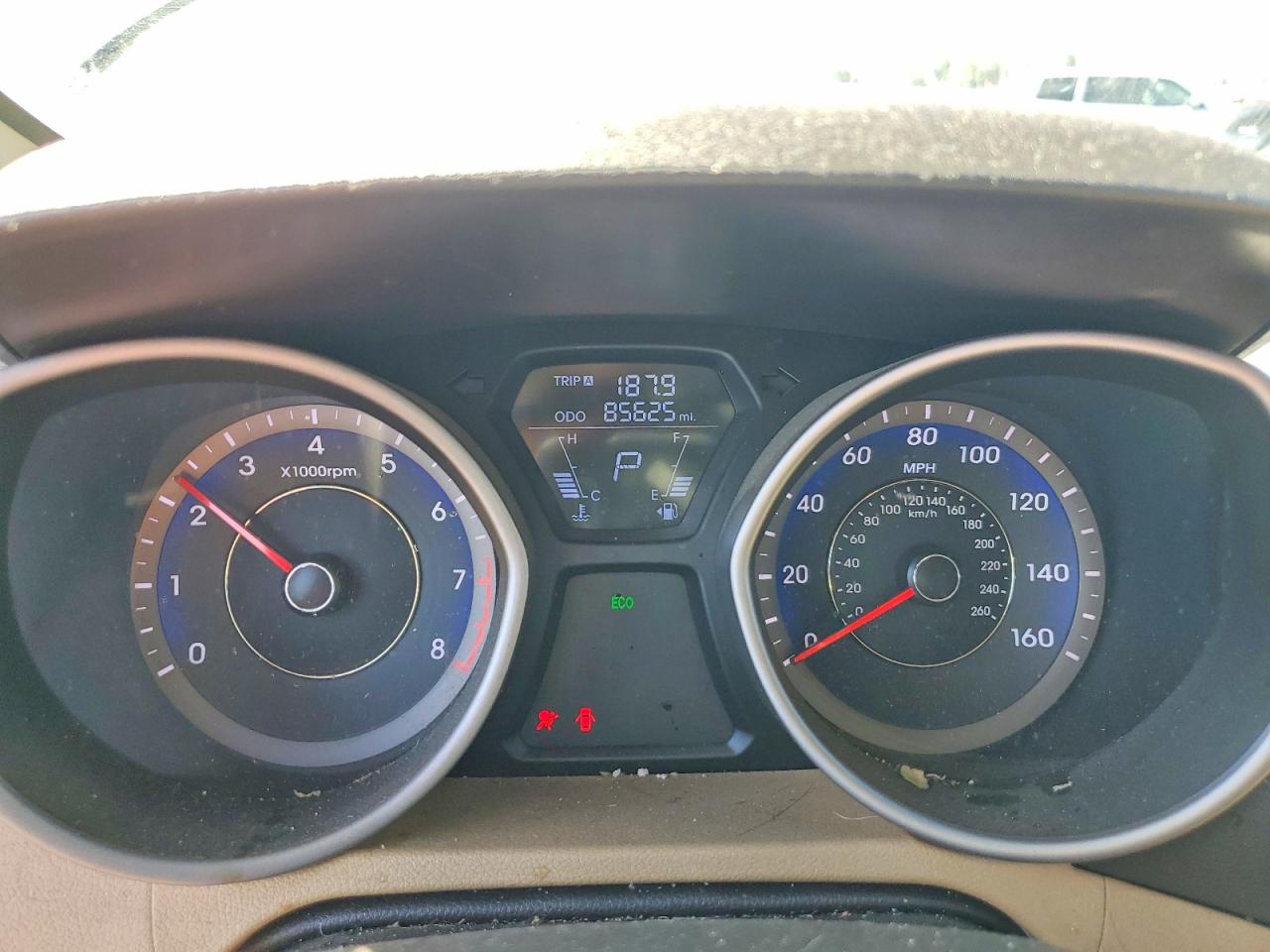 2013 Hyundai Elantra Gls Black vin: KMHDH4AE3DU692177