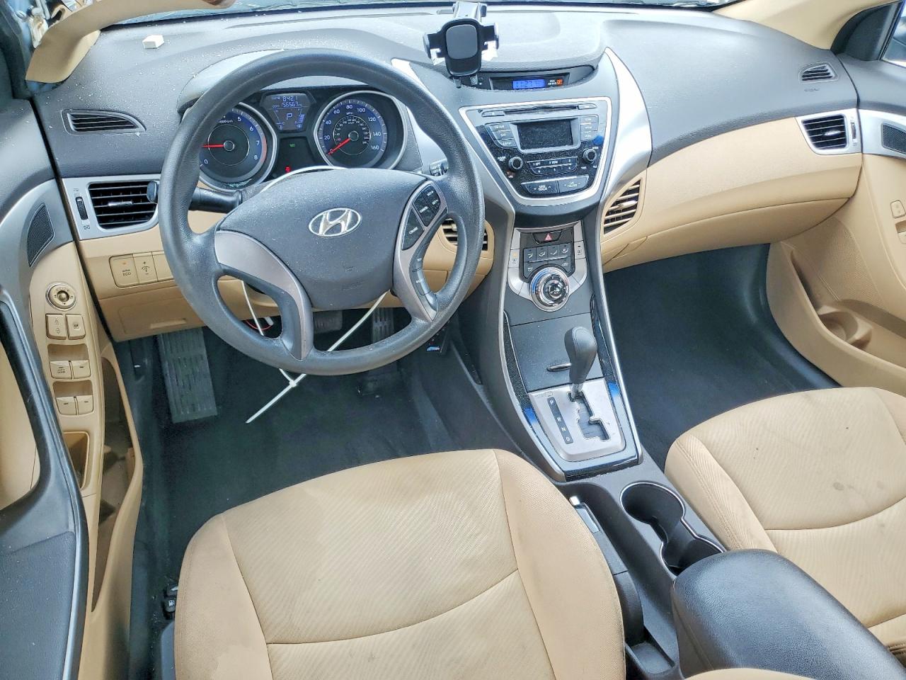 2013 Hyundai Elantra Gls Blue vin: KMHDH4AE3DU705736