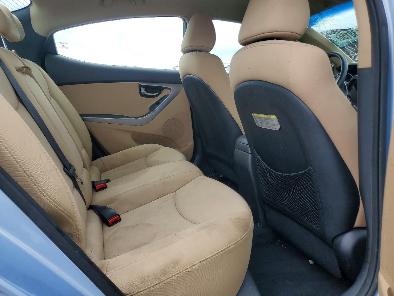 2013 Hyundai Elantra Gls Blue vin: KMHDH4AE3DU705736