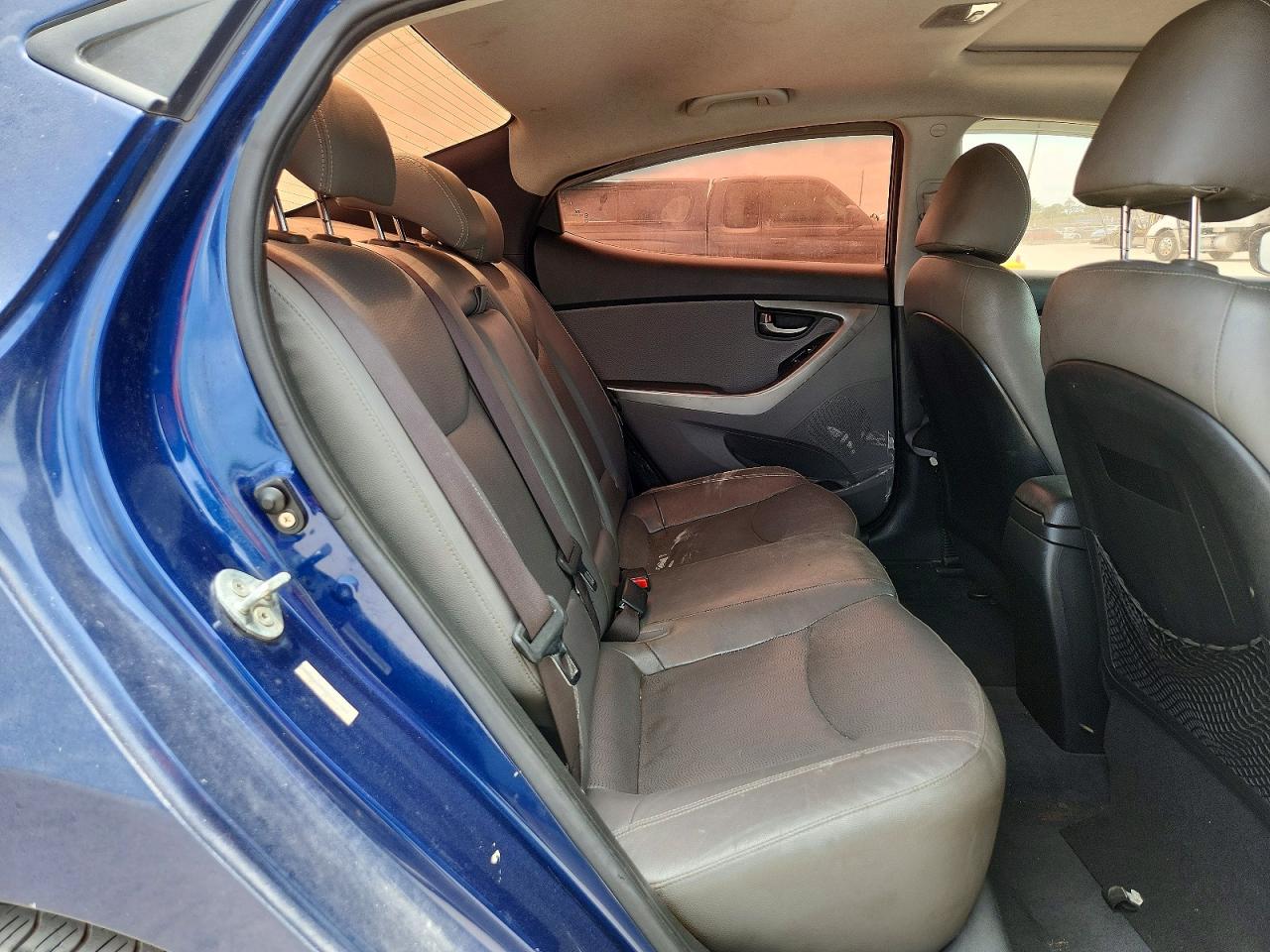 2013 Hyundai Elantra Limited Blue vin: KMHDH4AE3DU779349