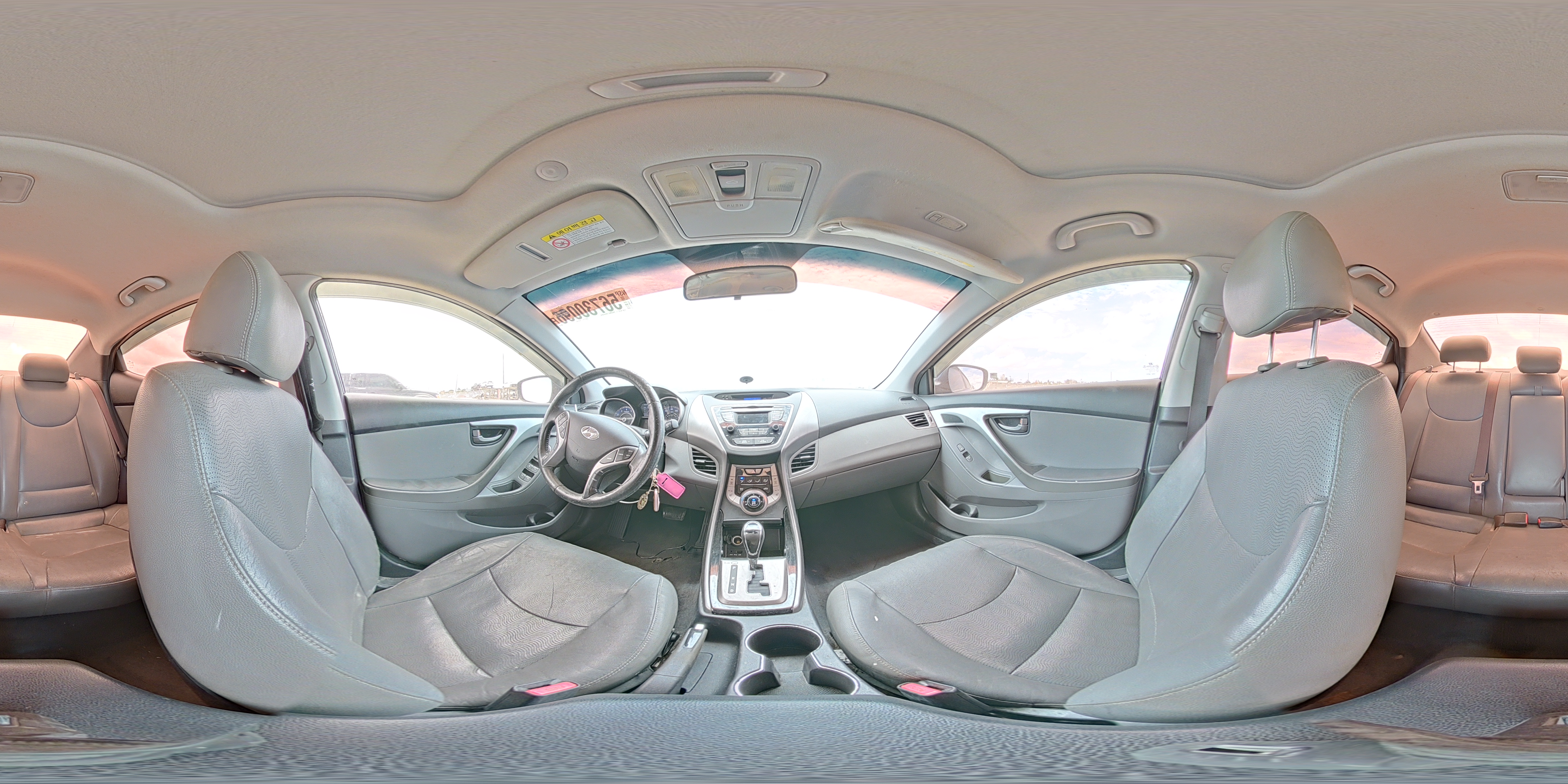 2013 Hyundai Elantra Limited Blue vin: KMHDH4AE3DU779349