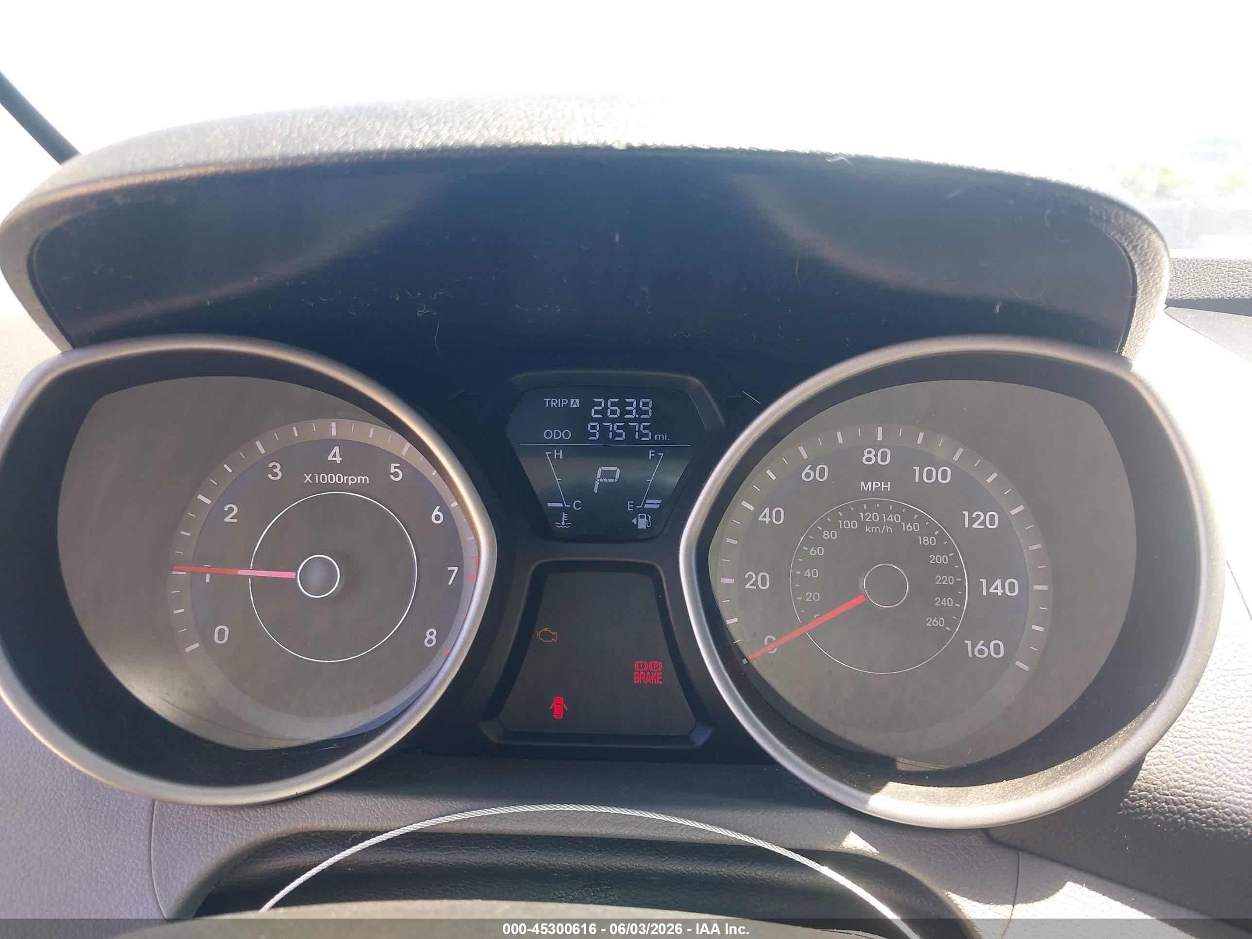 2013 Hyundai Elantra Gls Gray vin: KMHDH4AE3DU799374