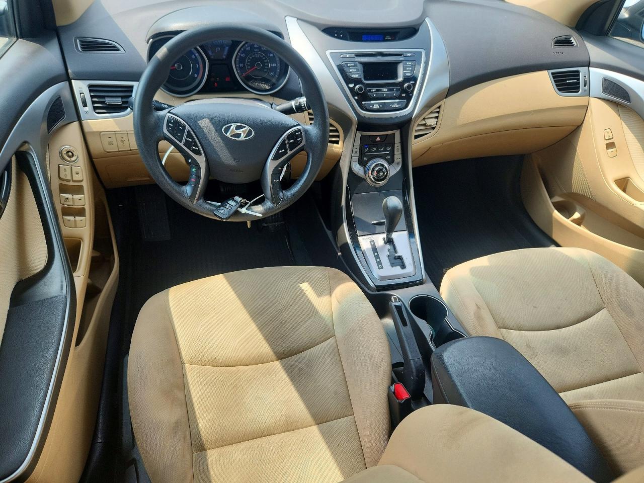 2013 Hyundai Elantra Gls Blue vin: KMHDH4AE3DU801642