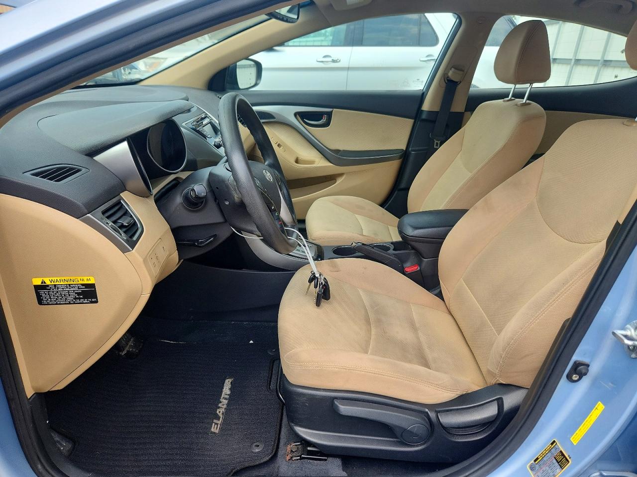 2013 Hyundai Elantra Gls Blue vin: KMHDH4AE3DU801642