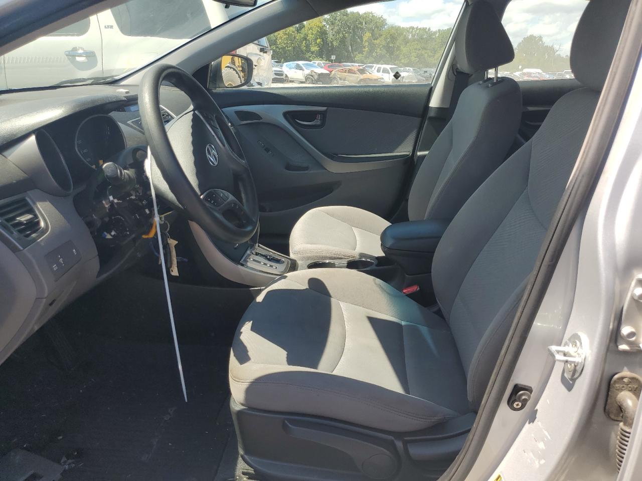2013 Hyundai Elantra Gls Silver vin: KMHDH4AE3DU814374