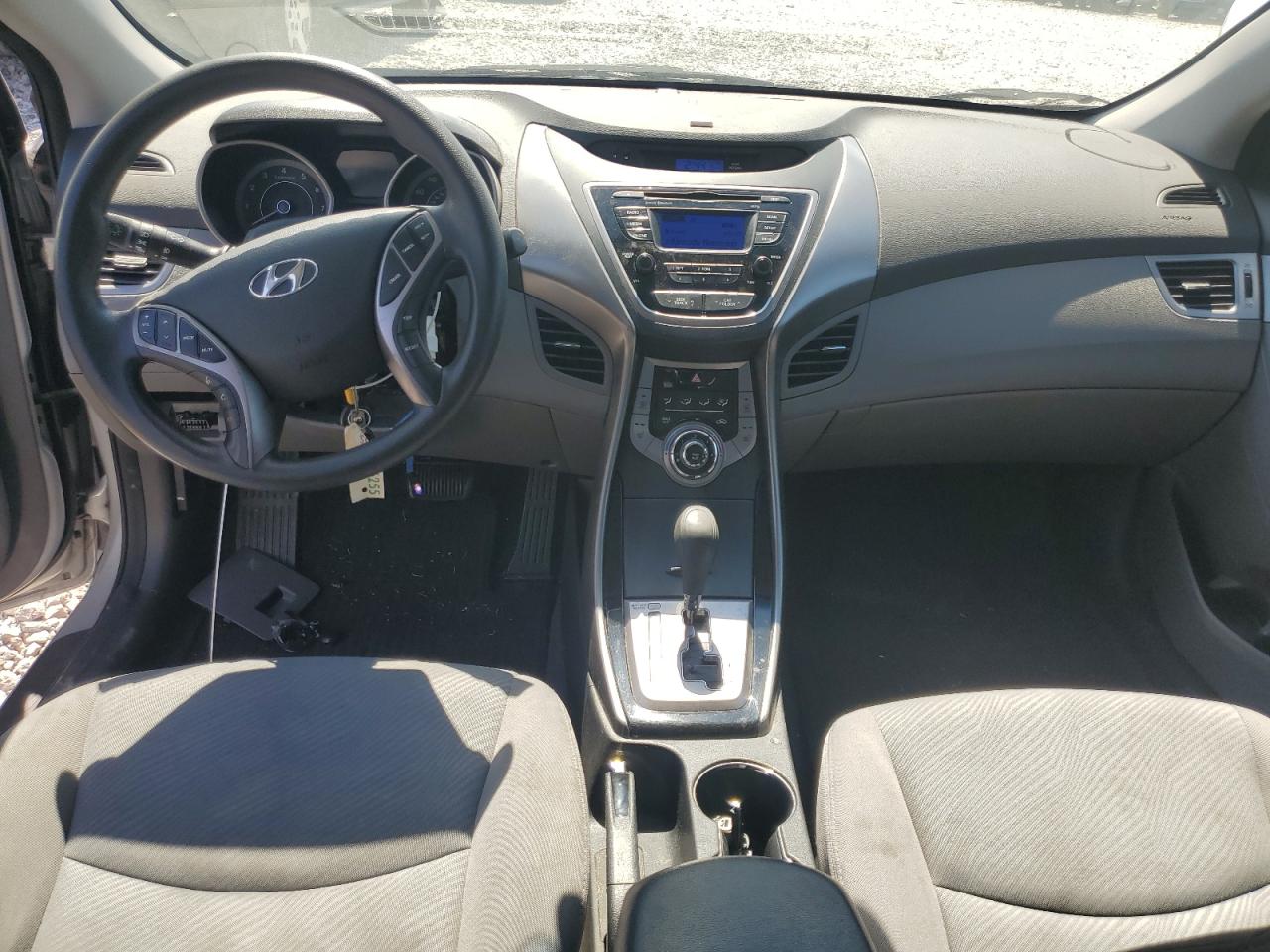 2013 Hyundai Elantra Gls Silver vin: KMHDH4AE3DU814374