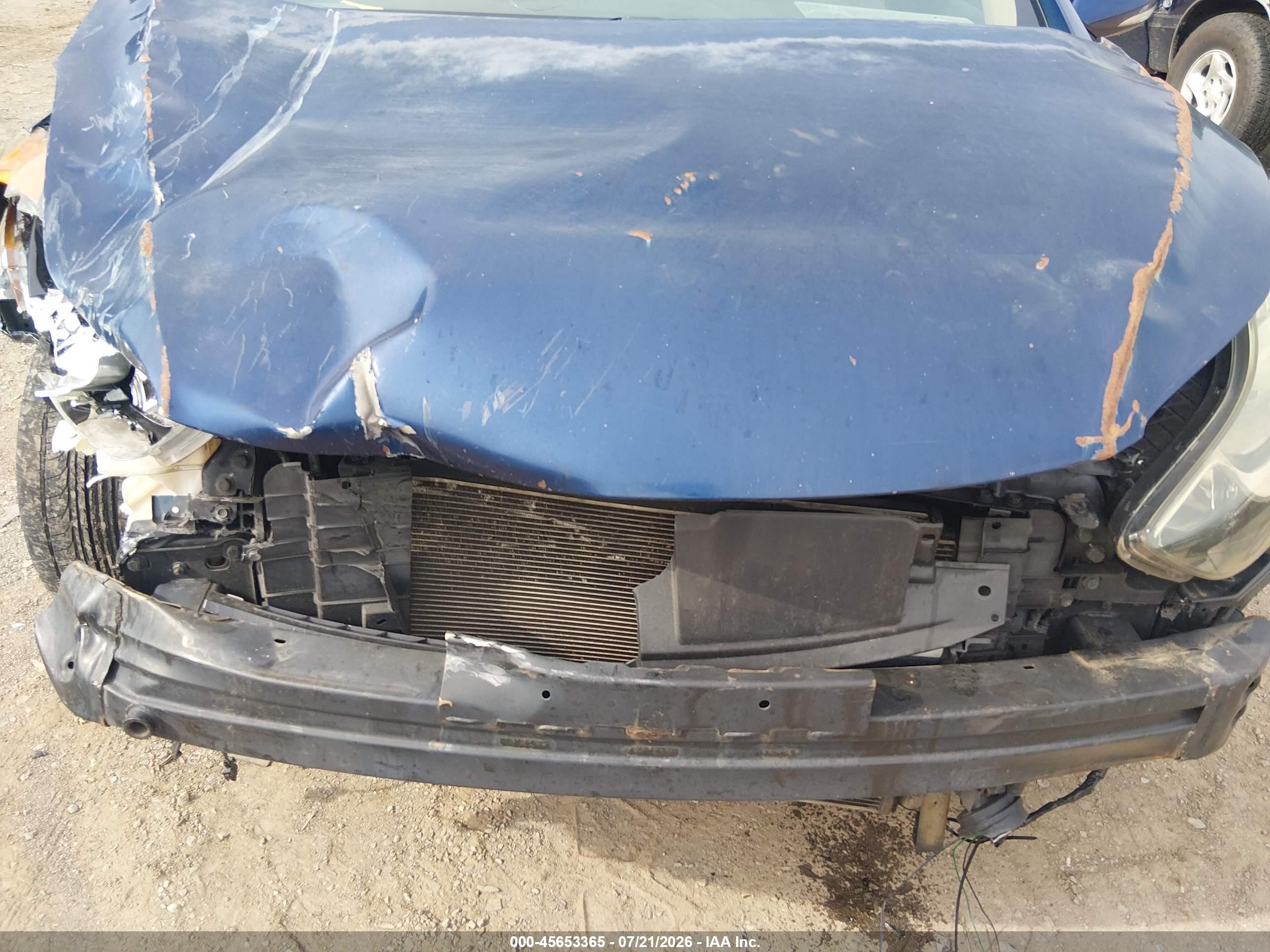 2013 Hyundai Elantra Limited Blue vin: KMHDH4AE3DU867074