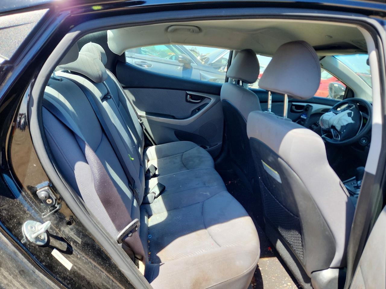 2013 Hyundai Elantra Gls Black vin: KMHDH4AE3DU915981