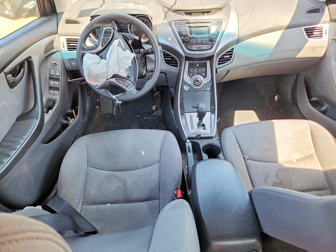 2013 Hyundai Elantra Gls Black vin: KMHDH4AE3DU915981