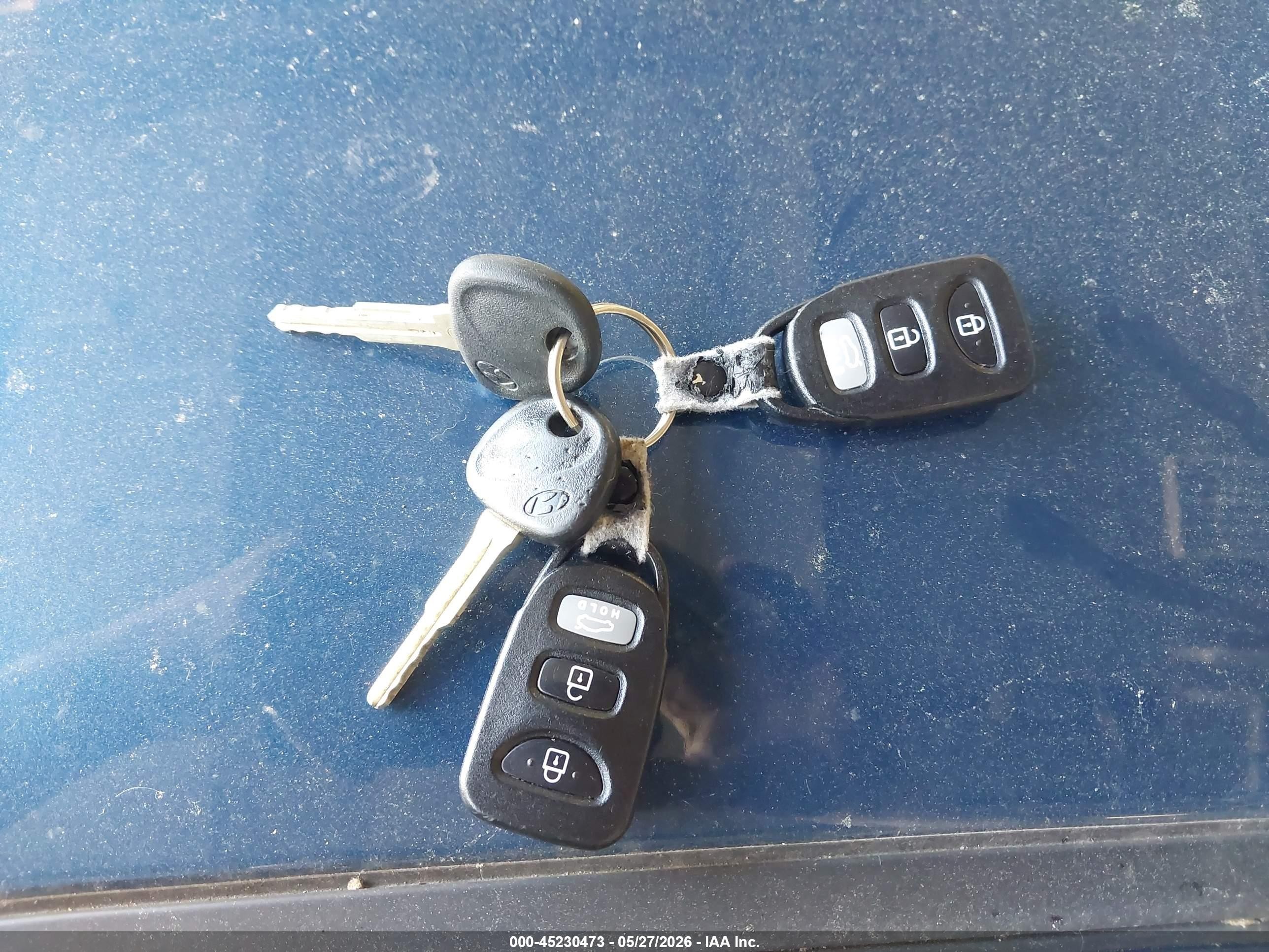 2013 Hyundai Elantra Gls Blue vin: KMHDH4AE3DU949497