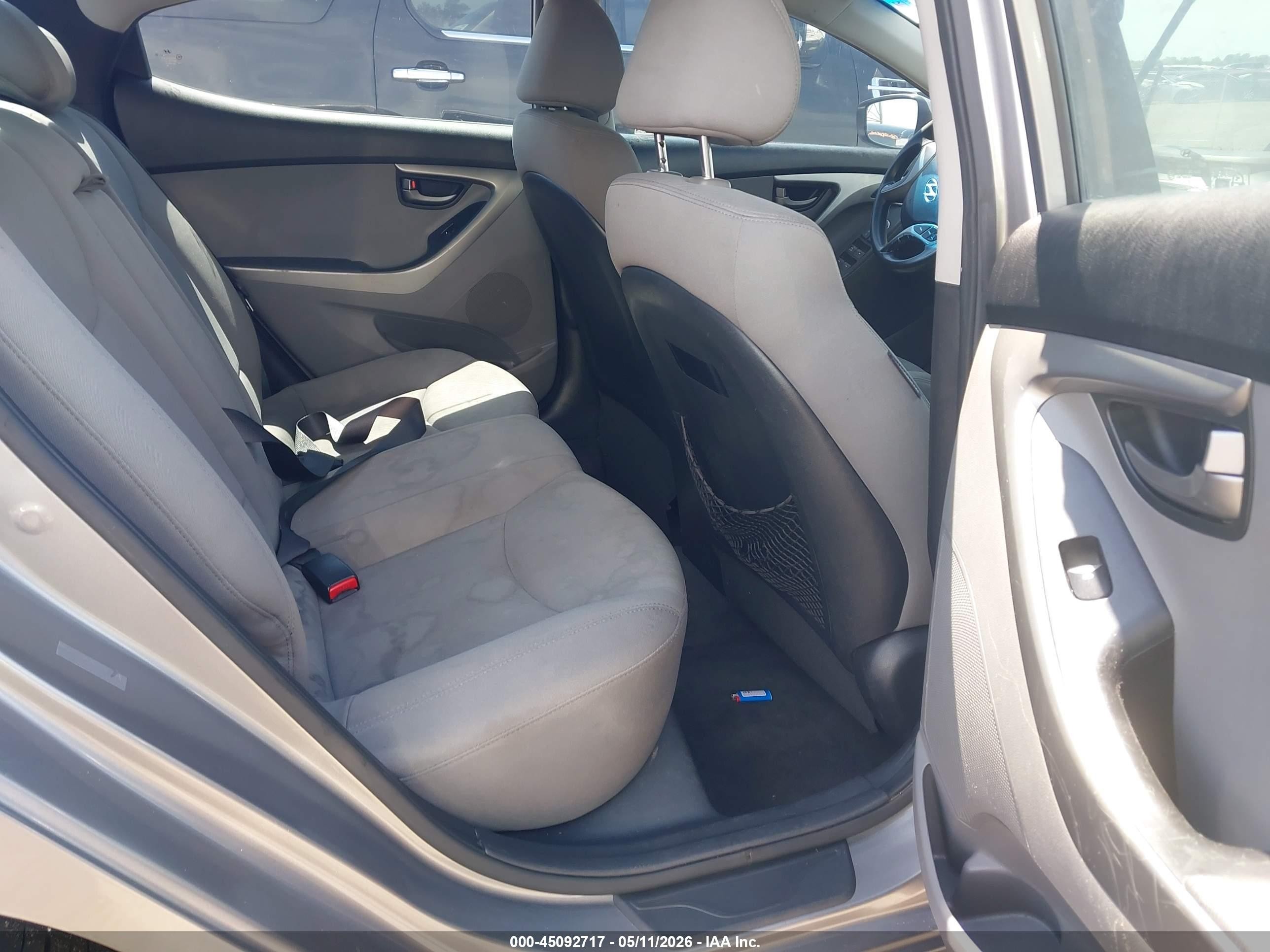 2013 Hyundai Elantra Gls Silver vin: KMHDH4AE3DU954828