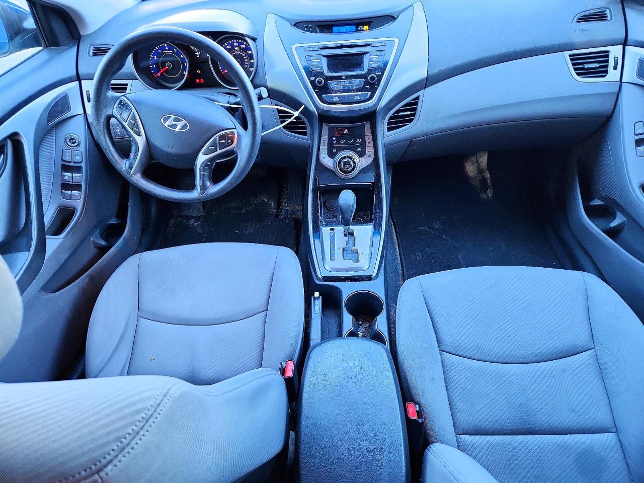 2013 Hyundai Elantra Gls Blue vin: KMHDH4AE3DU968986
