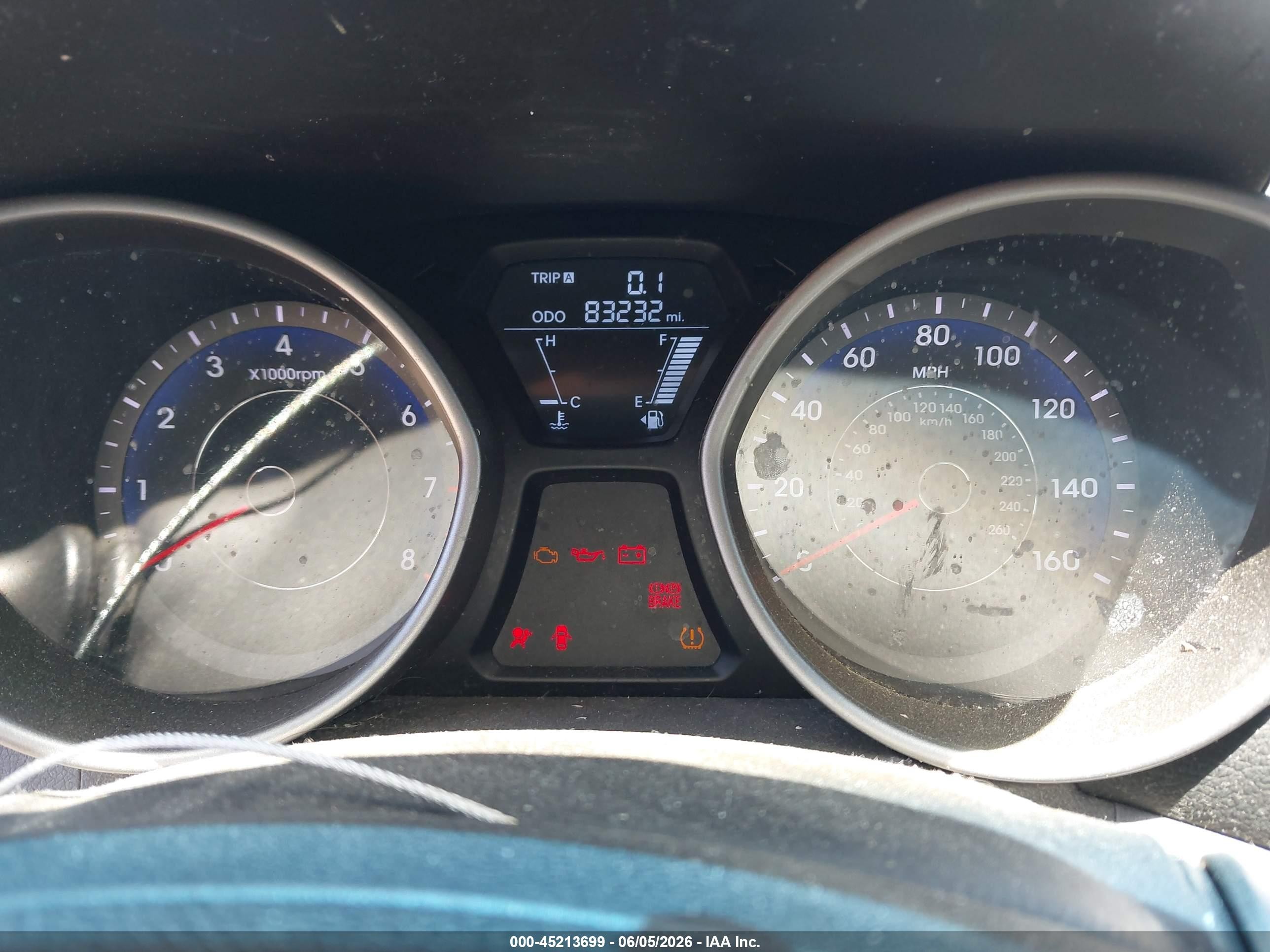 2013 Hyundai Elantra Gls Silver vin: KMHDH4AE3DU997226