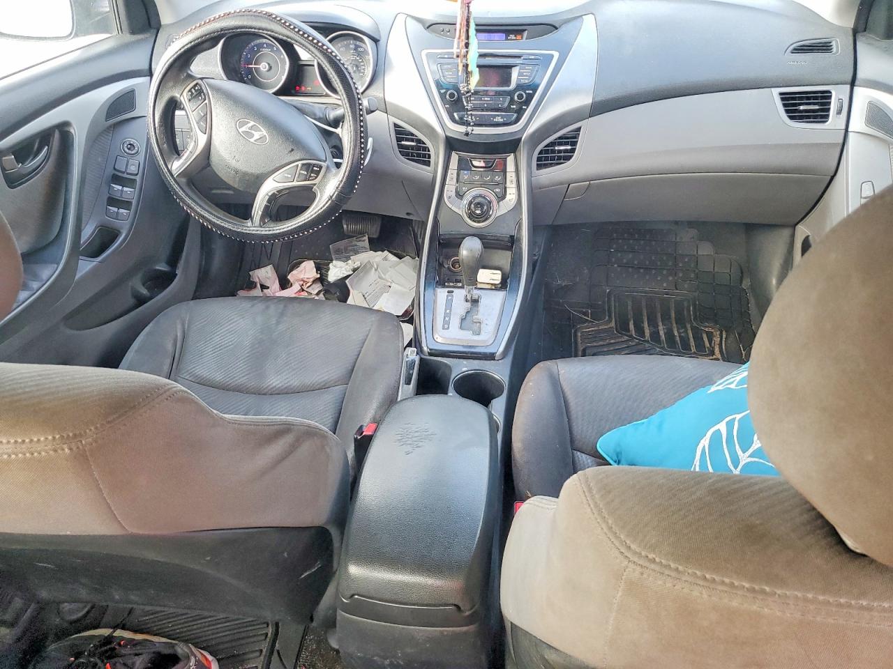 2013 Hyundai Elantra Gls Blue vin: KMHDH4AE3DU998375