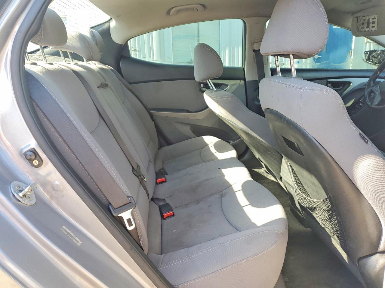 2014 Hyundai Elantra Se Silver vin: KMHDH4AE3EU031234