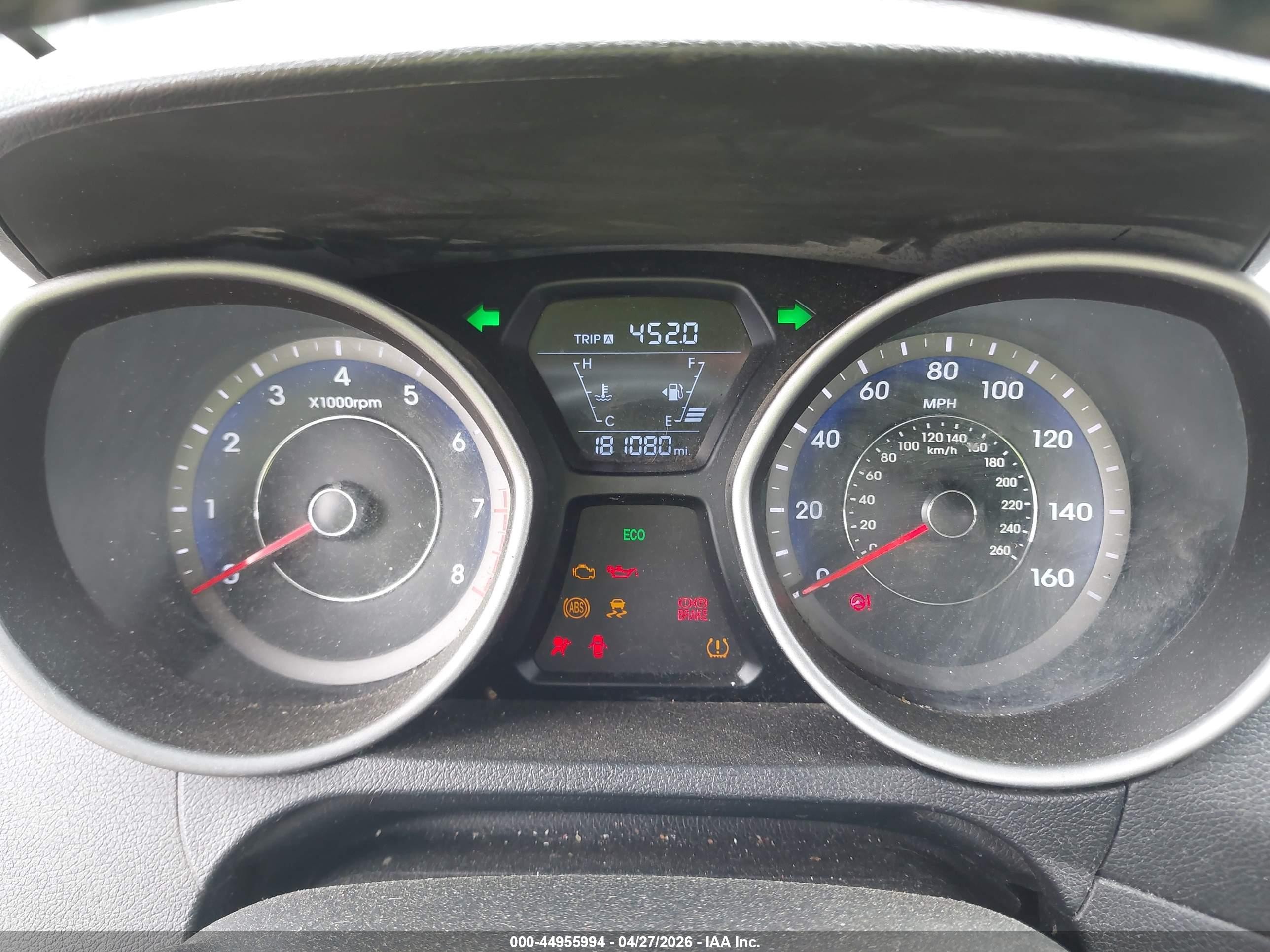 2014 Hyundai Elantra Limited Black vin: KMHDH4AE3EU098884