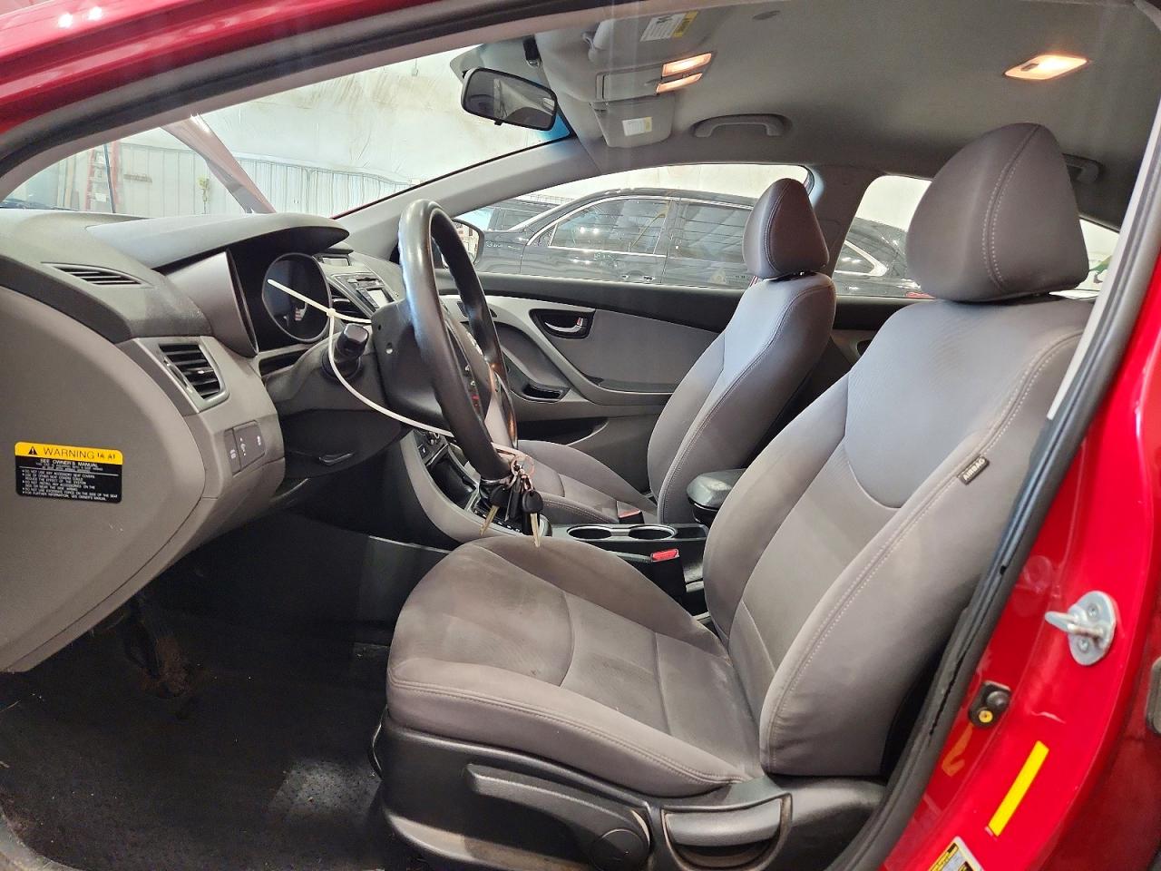2014 Hyundai Elantra Se Red vin: KMHDH4AE3EU182588