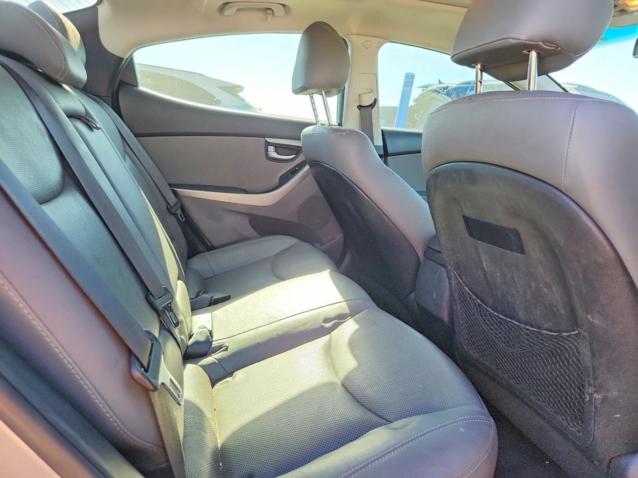 2014 Hyundai Elantra Limited Gray vin: KMHDH4AE3EU204461