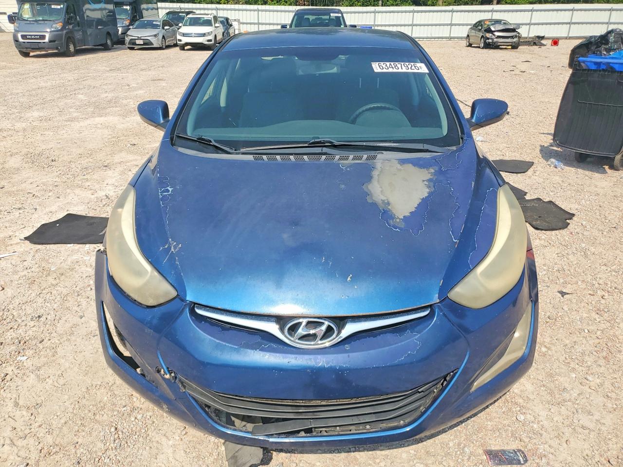 2015 Hyundai Elantra Se Blue vin: KMHDH4AE3FU222170