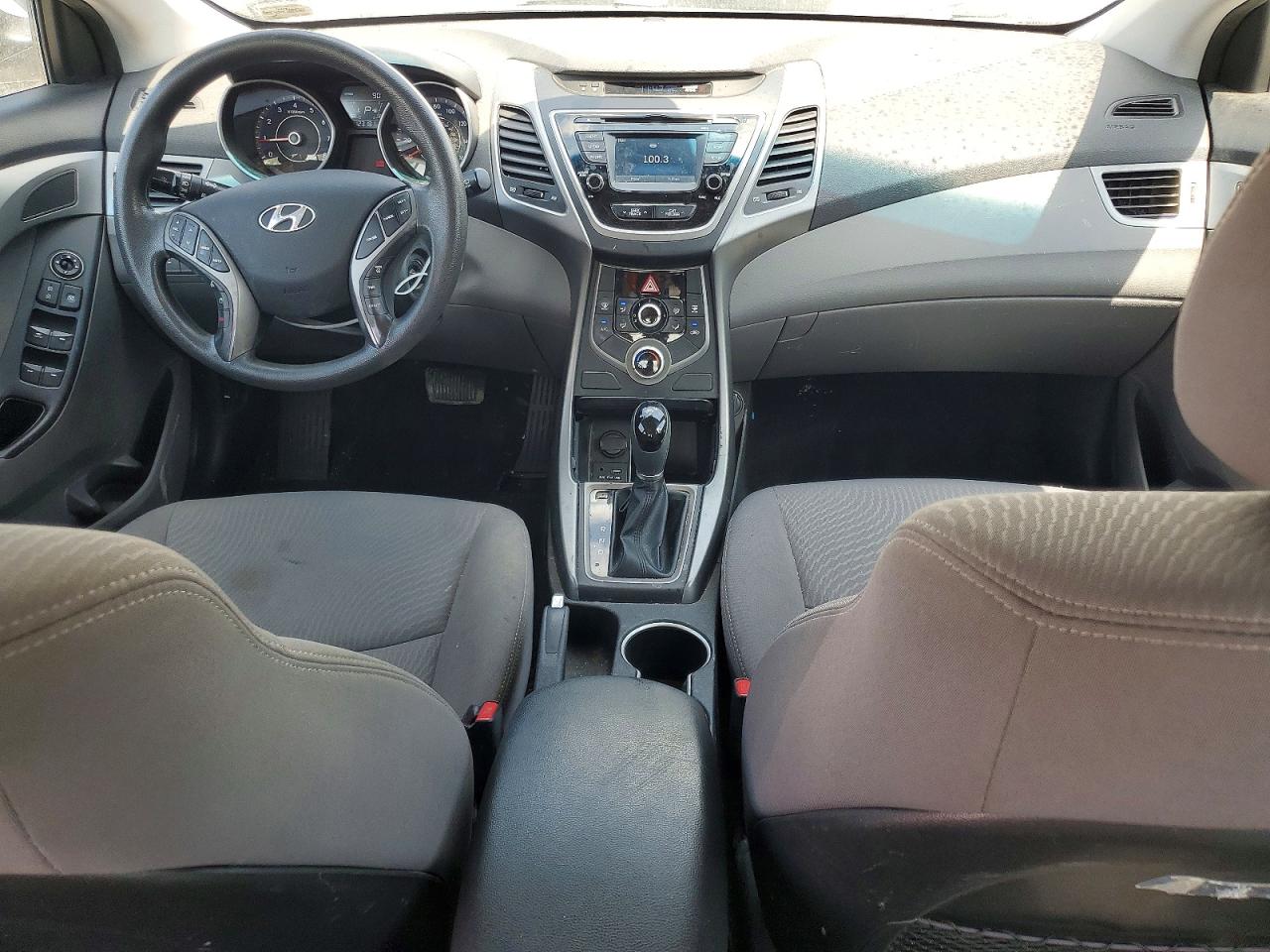 2015 Hyundai Elantra Se Silver vin: KMHDH4AE3FU226428