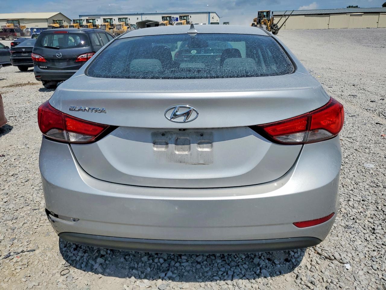 2015 Hyundai Elantra Se Silver vin: KMHDH4AE3FU226428