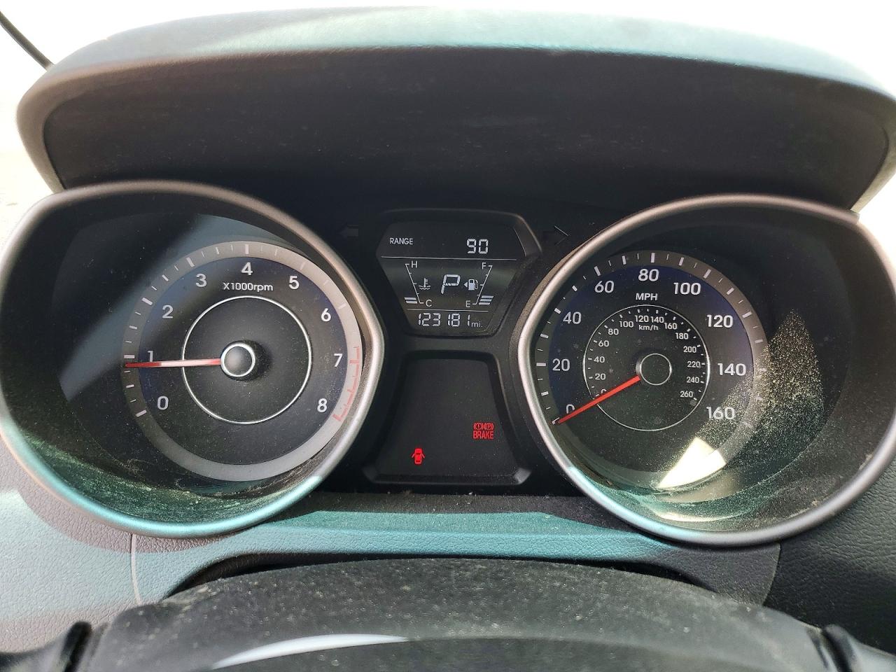2015 Hyundai Elantra Se Silver vin: KMHDH4AE3FU226428