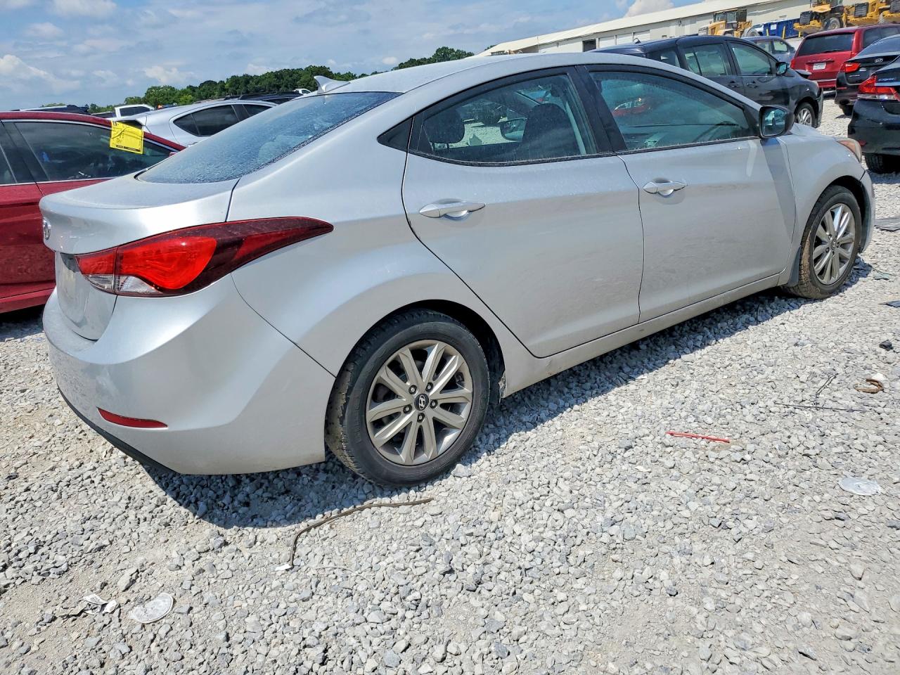 2015 Hyundai Elantra Se Silver vin: KMHDH4AE3FU226428