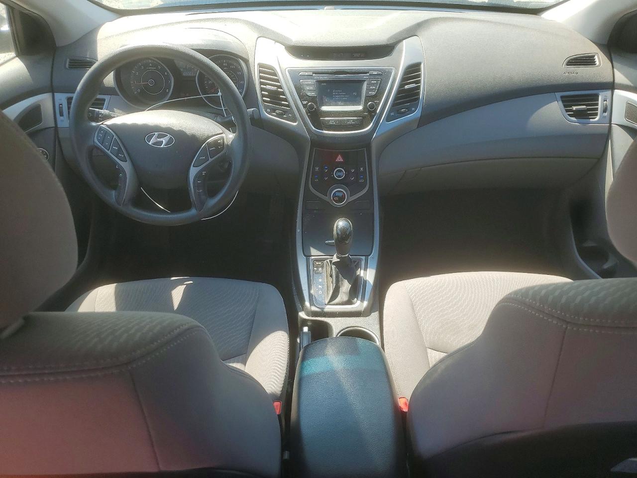 2015 Hyundai Elantra Se Black vin: KMHDH4AE3FU226462