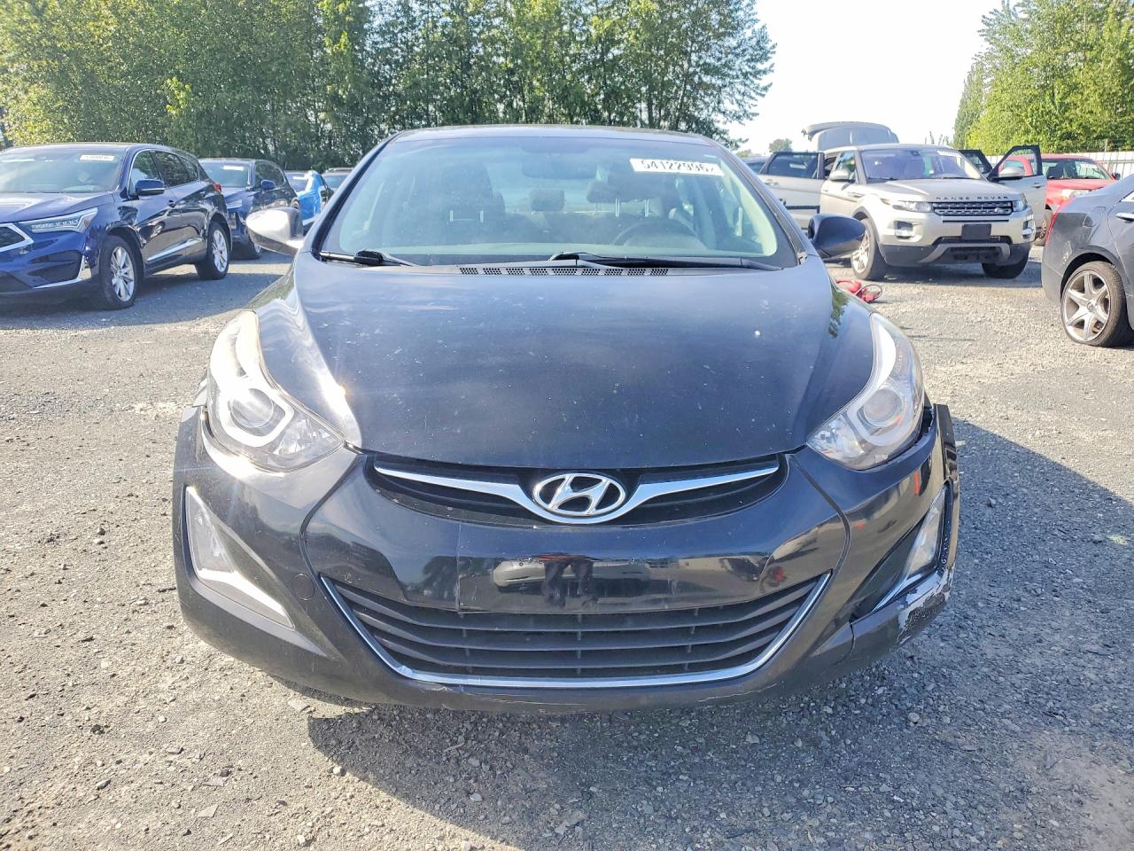 2015 Hyundai Elantra Se Black vin: KMHDH4AE3FU228082
