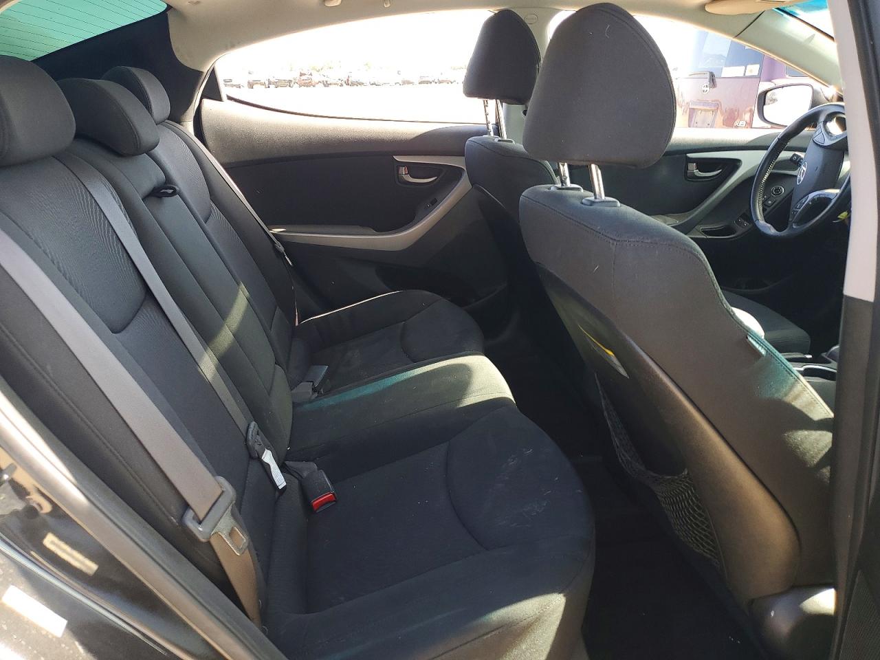 2015 Hyundai Elantra Se Black vin: KMHDH4AE3FU232004