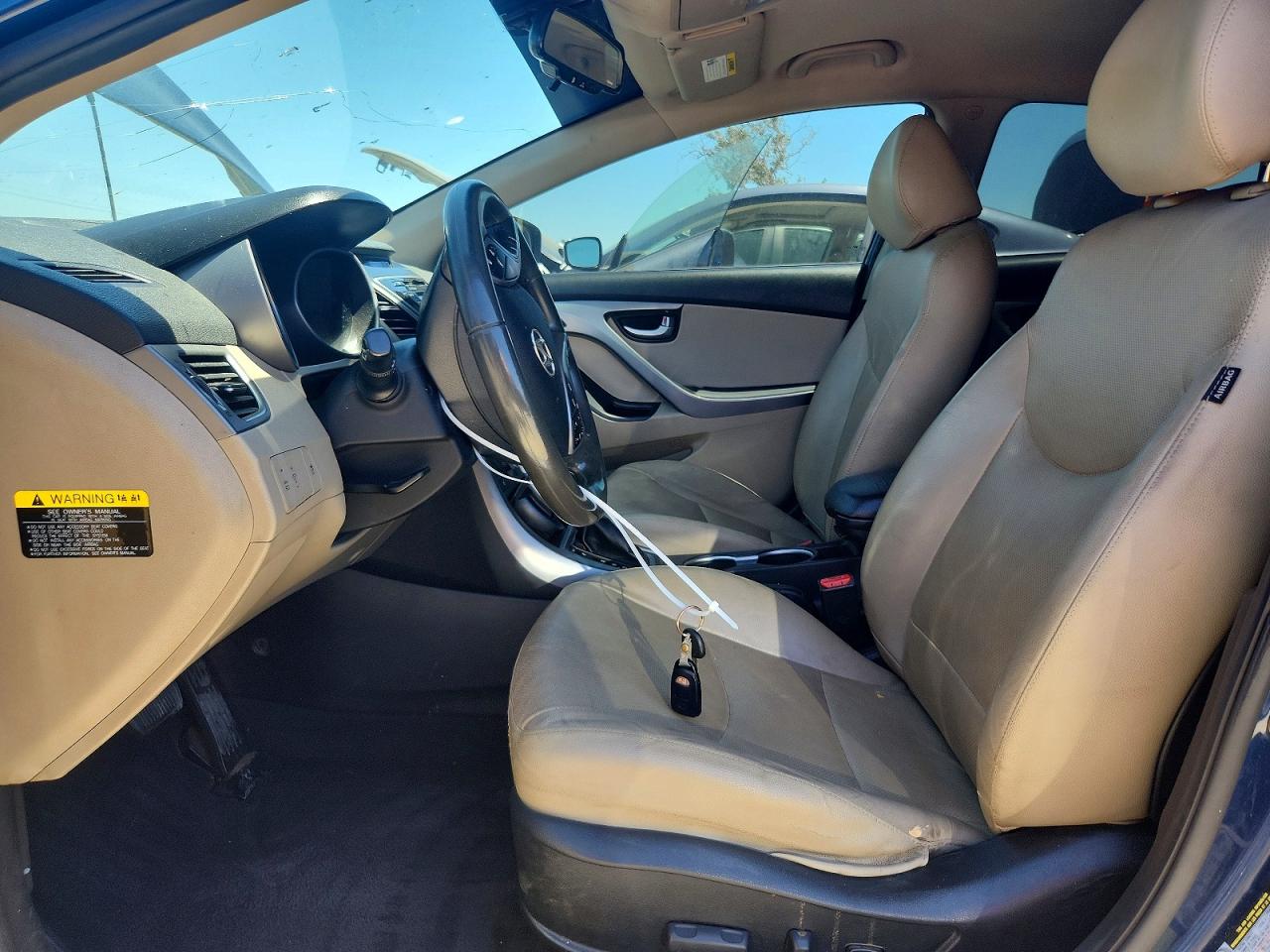 2015 Hyundai Elantra Limited Blue vin: KMHDH4AE3FU258456