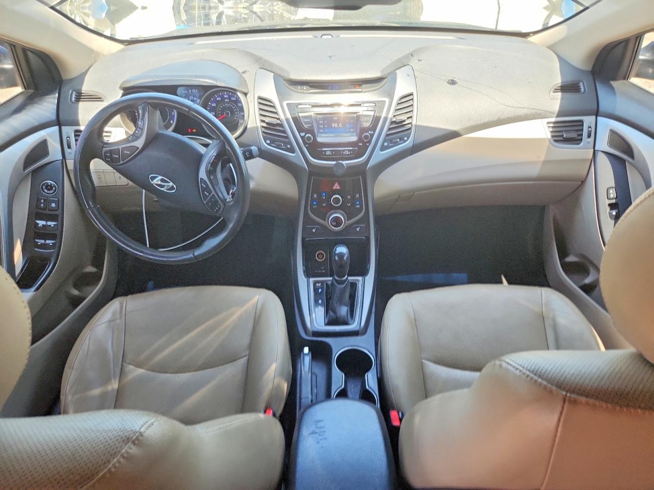 2015 Hyundai Elantra Limited Blue vin: KMHDH4AE3FU258456