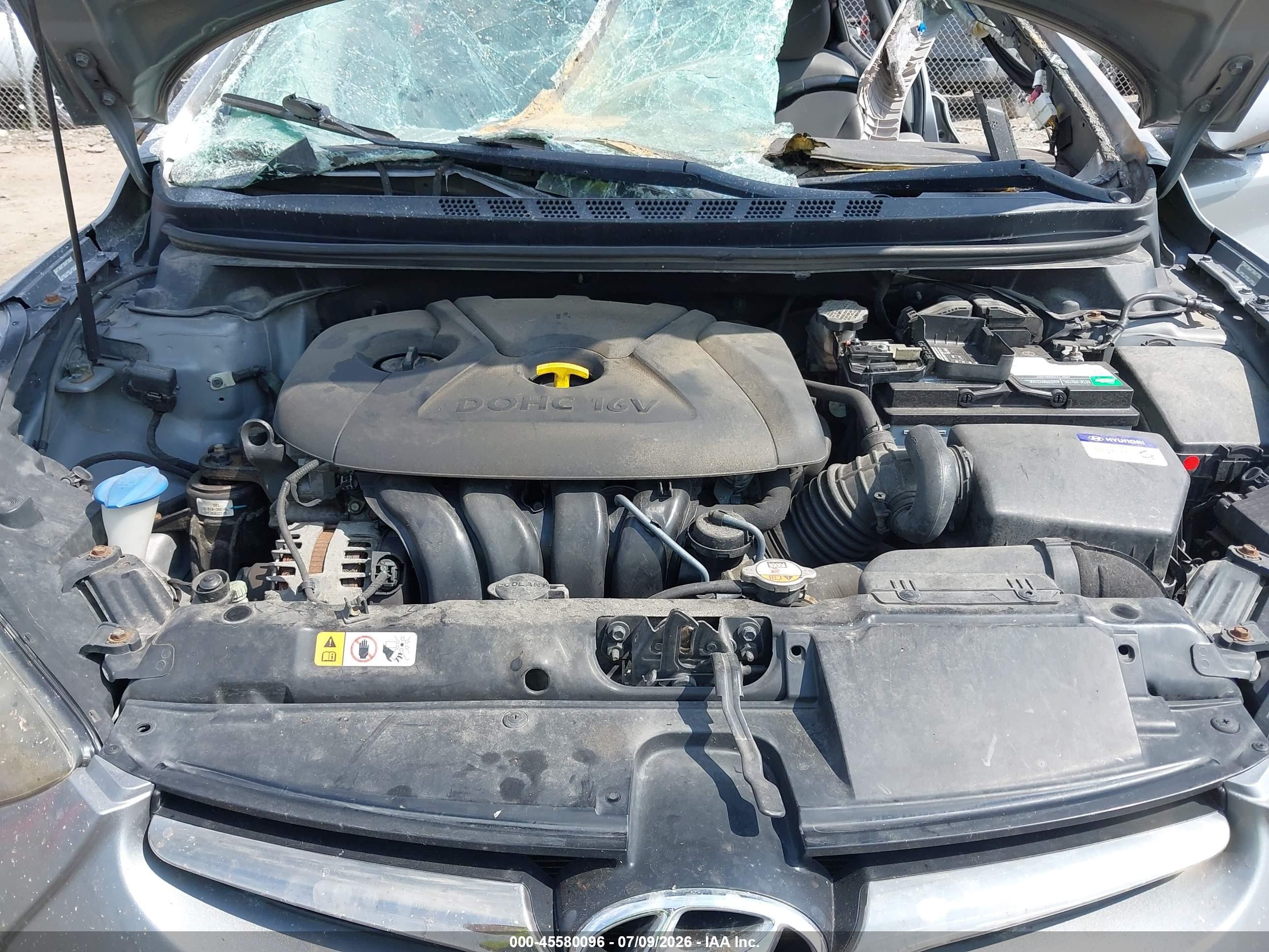 2015 Hyundai Elantra Limited Gray vin: KMHDH4AE3FU282627