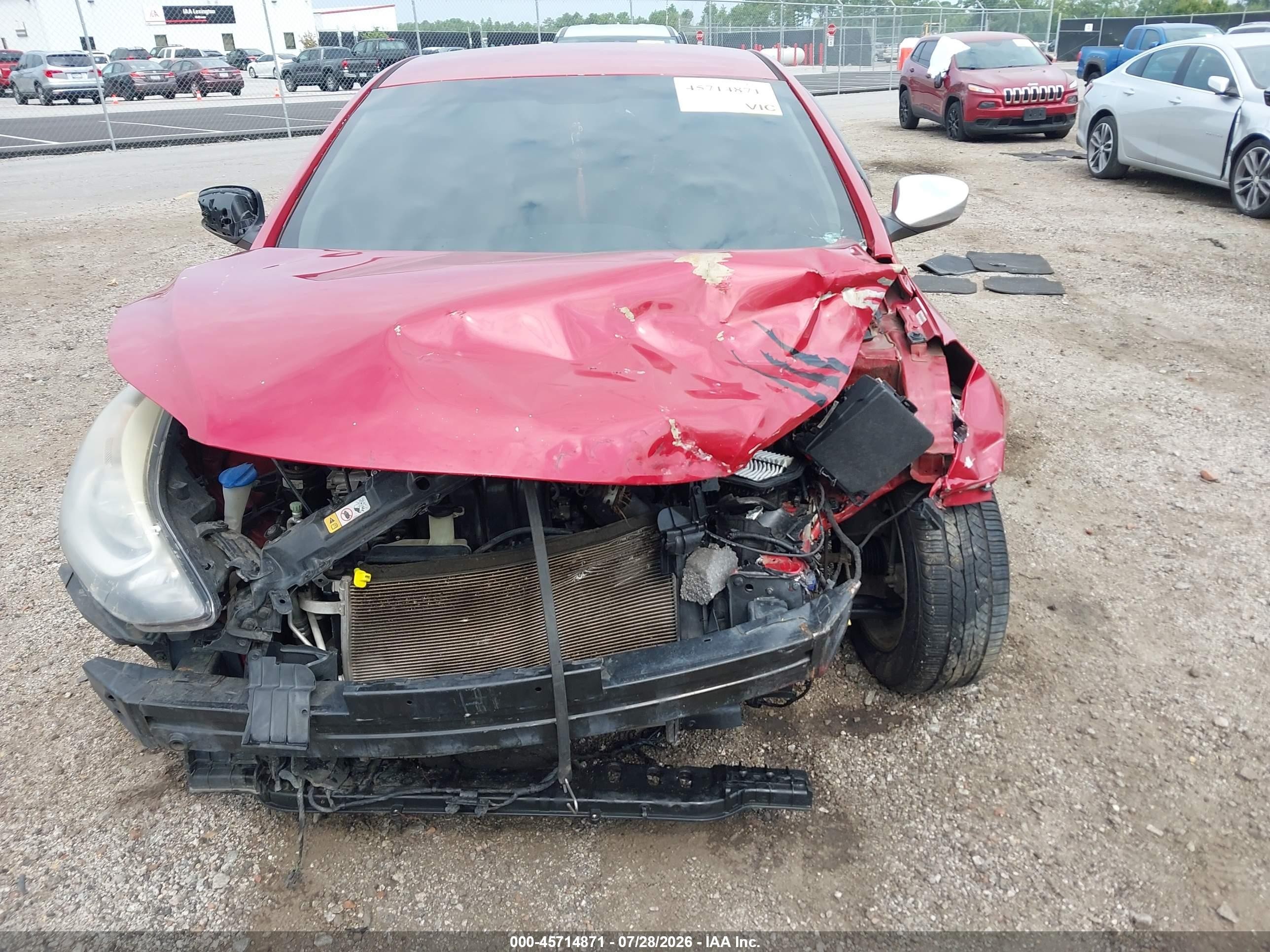 2015 Hyundai Elantra Se Red vin: KMHDH4AE3FU320860