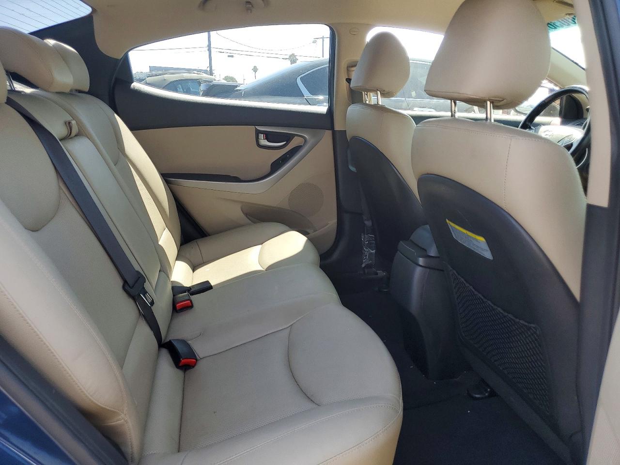 2015 Hyundai Elantra Limited Синий vin: KMHDH4AE3FU322172