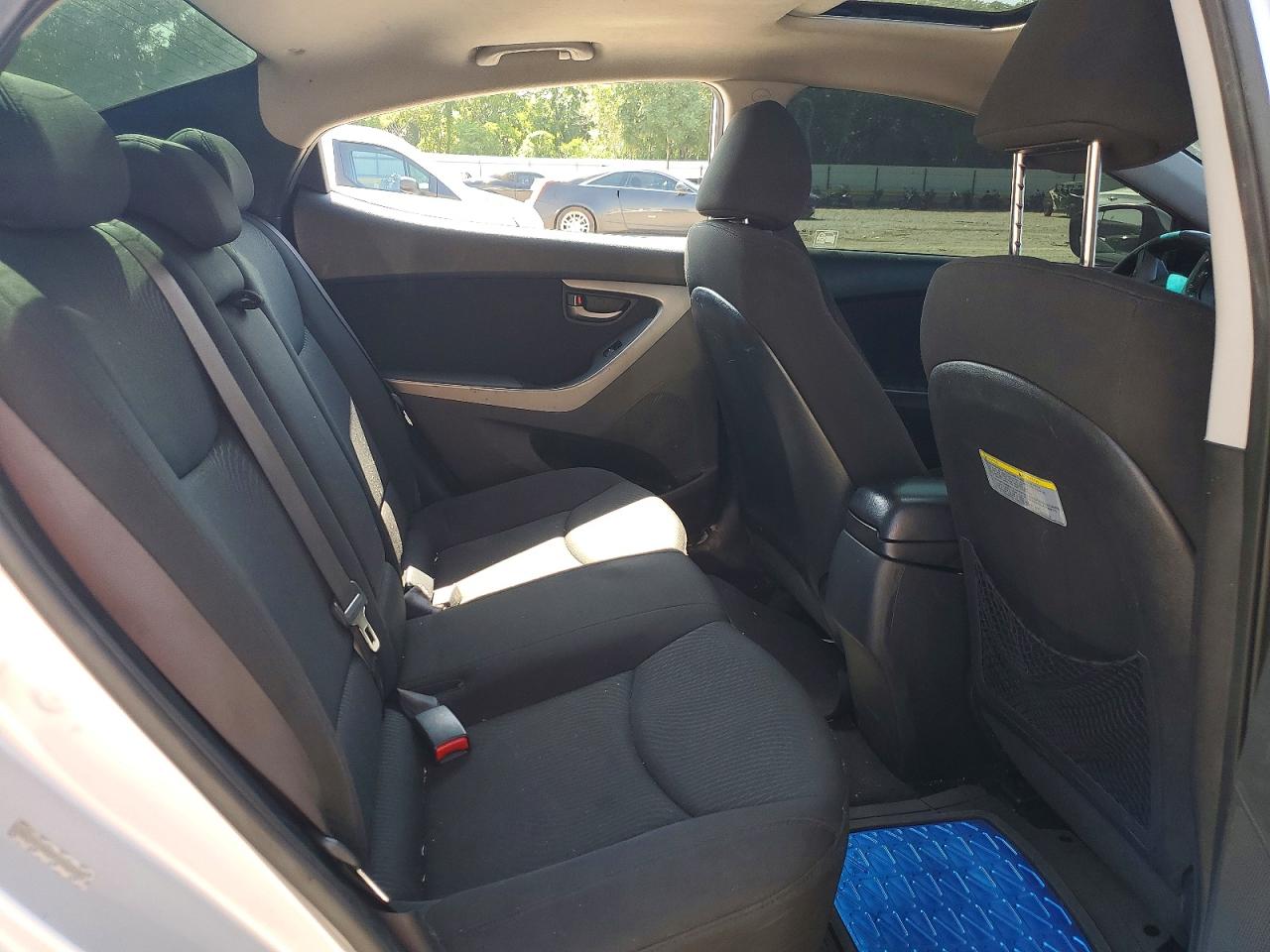 2015 Hyundai Elantra Se Silver vin: KMHDH4AE3FU323242