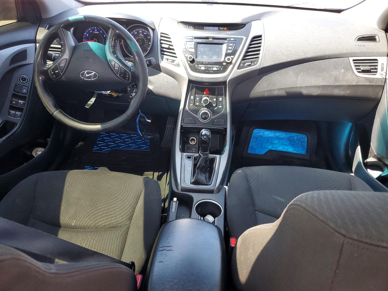 2015 Hyundai Elantra Se Silver vin: KMHDH4AE3FU323242