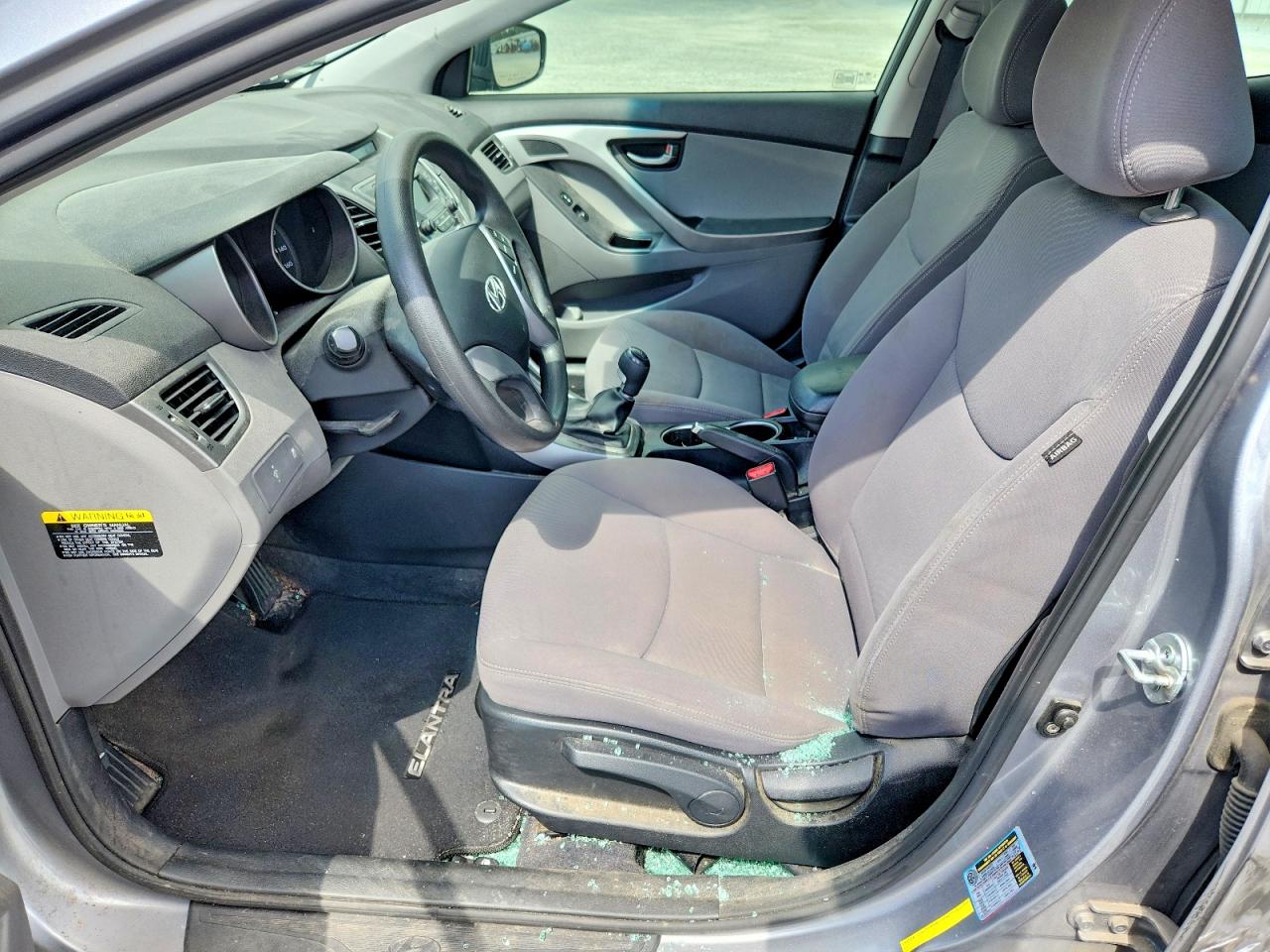 2015 Hyundai Elantra Se Угольный vin: KMHDH4AE3FU348187