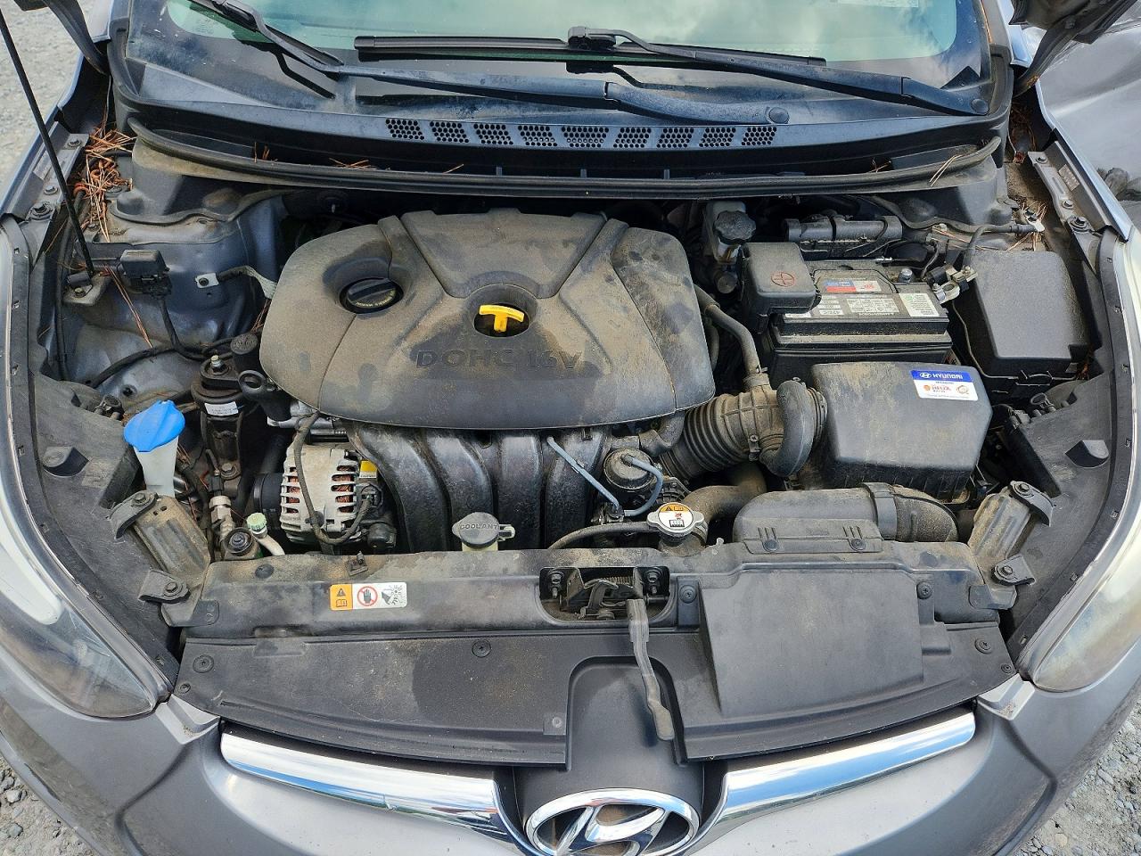 2015 Hyundai Elantra Se Угольный vin: KMHDH4AE3FU348187