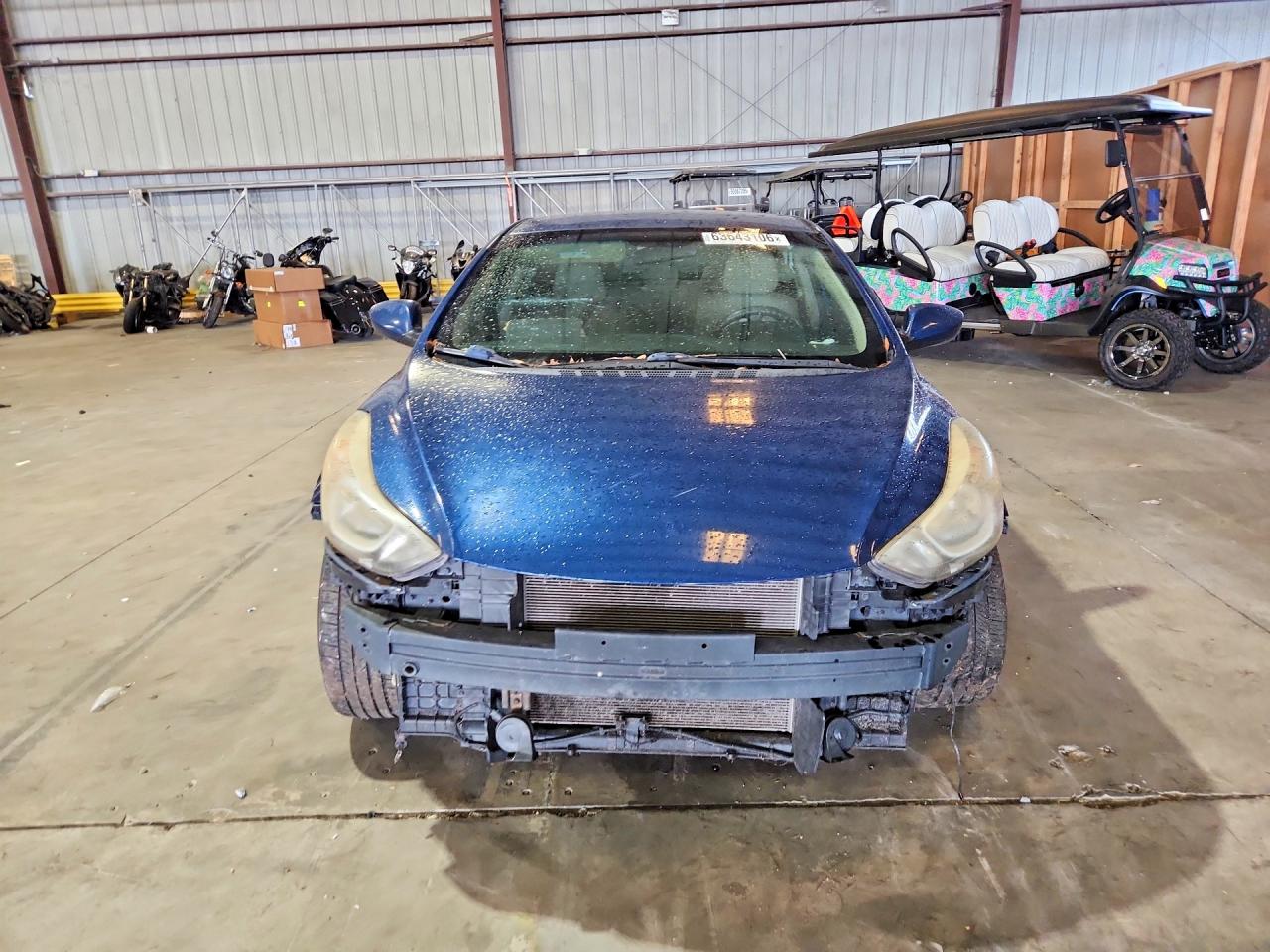 2015 Hyundai Elantra Se Blue vin: KMHDH4AE3FU350800
