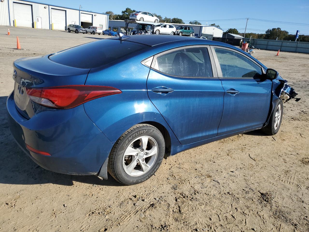2015 Hyundai Elantra Se Blue vin: KMHDH4AE3FU383599