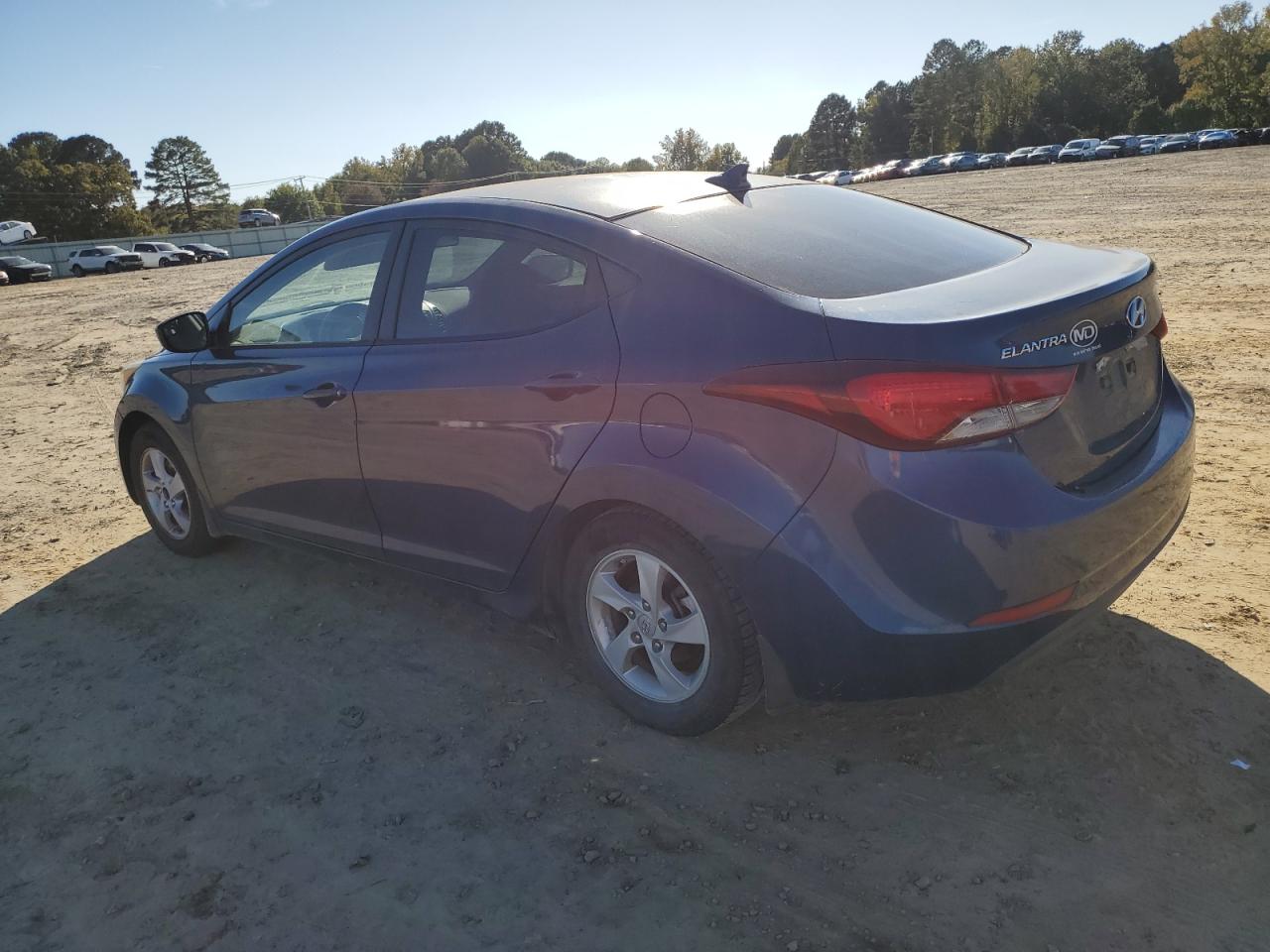 2015 Hyundai Elantra Se Blue vin: KMHDH4AE3FU383599