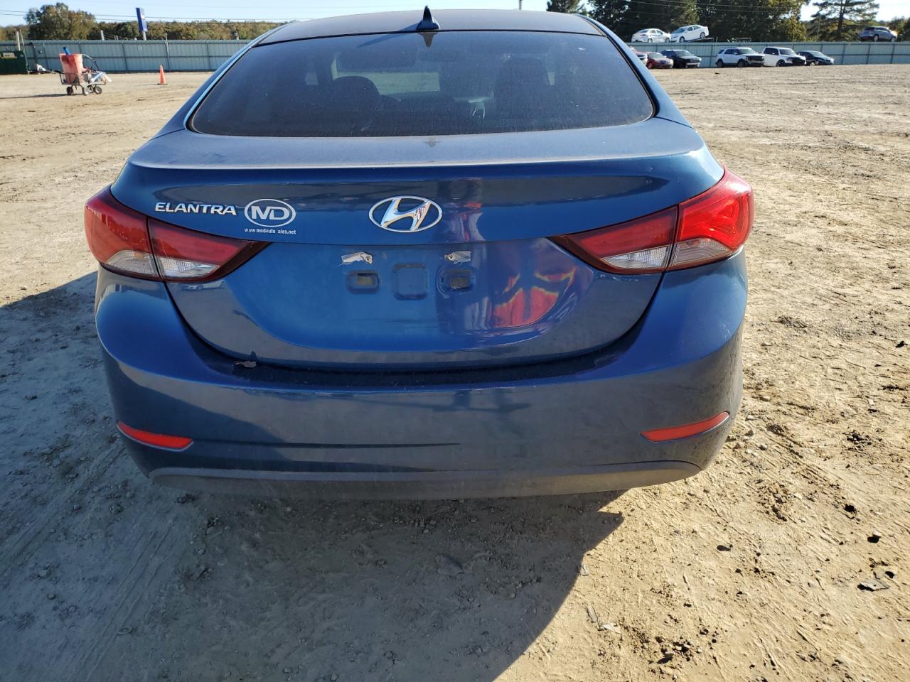 2015 Hyundai Elantra Se Blue vin: KMHDH4AE3FU383599